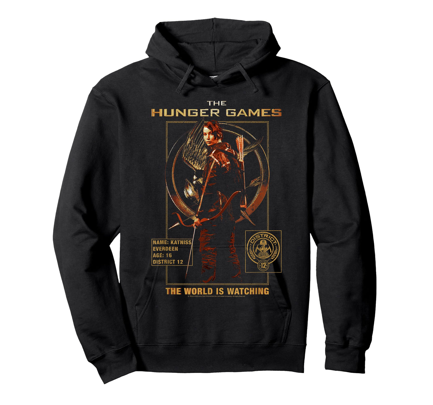 The Hunger Games Katniss The World is Watching Movie T-Shirt