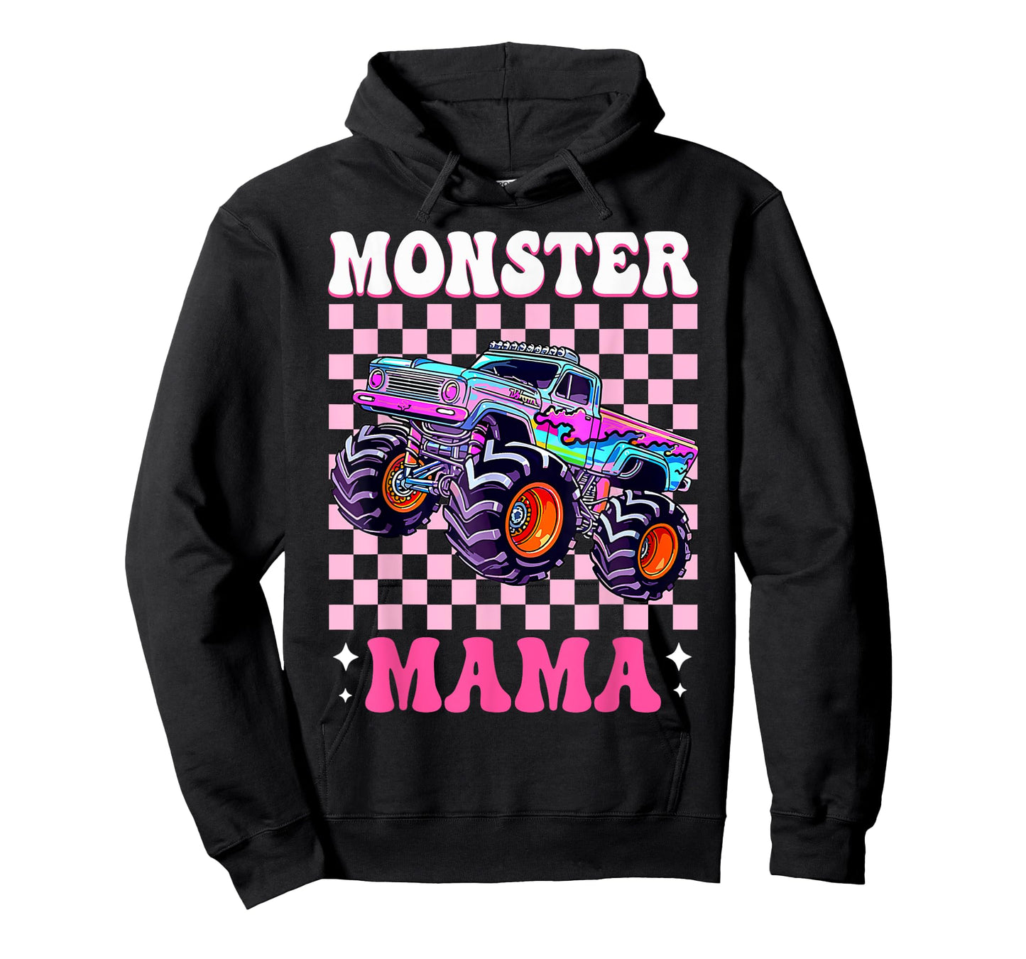 Monster Truck Mama Shirt Monster Truck Mom Family Matching T-Shirt