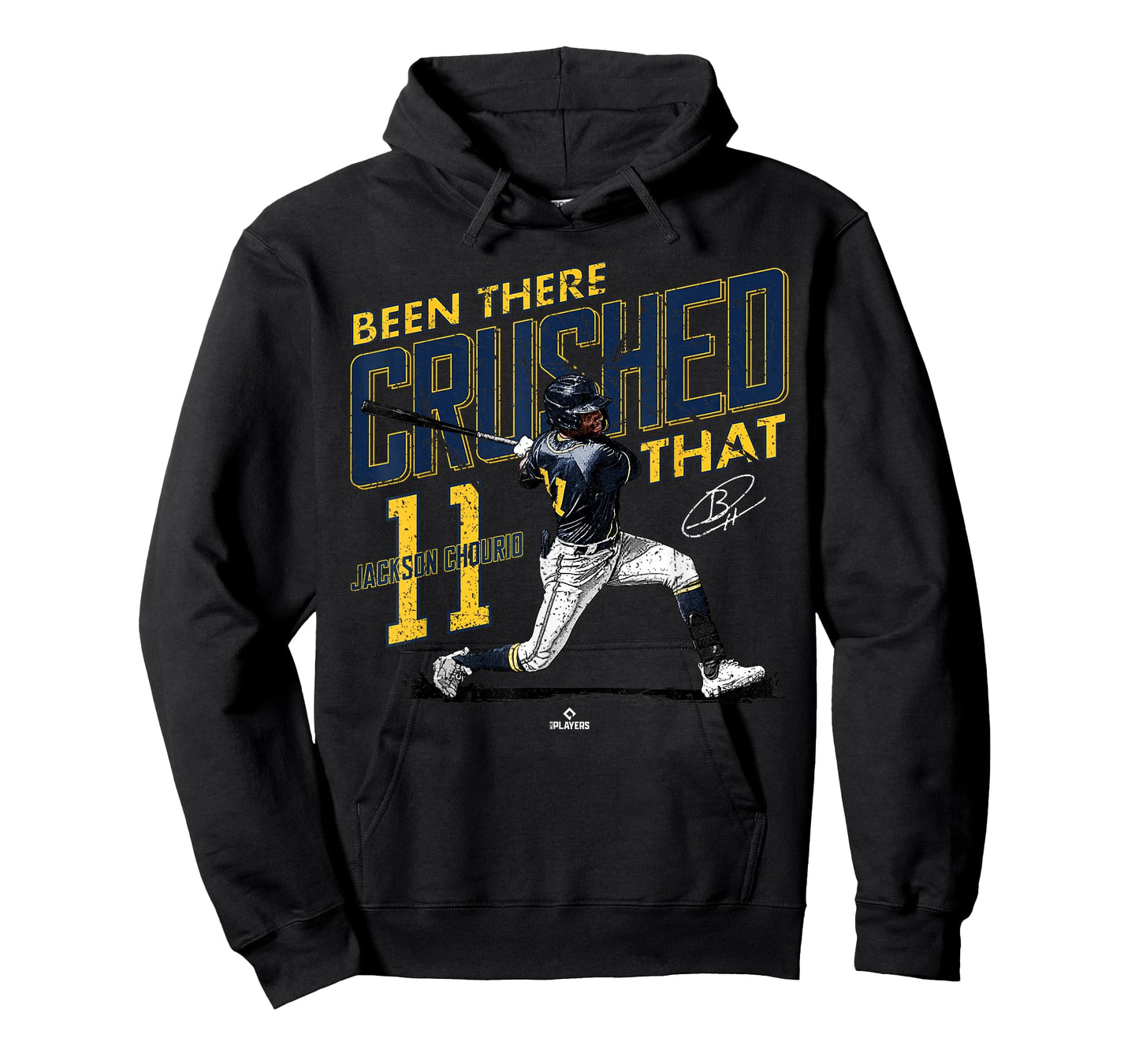 Been There Crushed That Jackson Chourio Milwaukee MLBPA T-Shirt