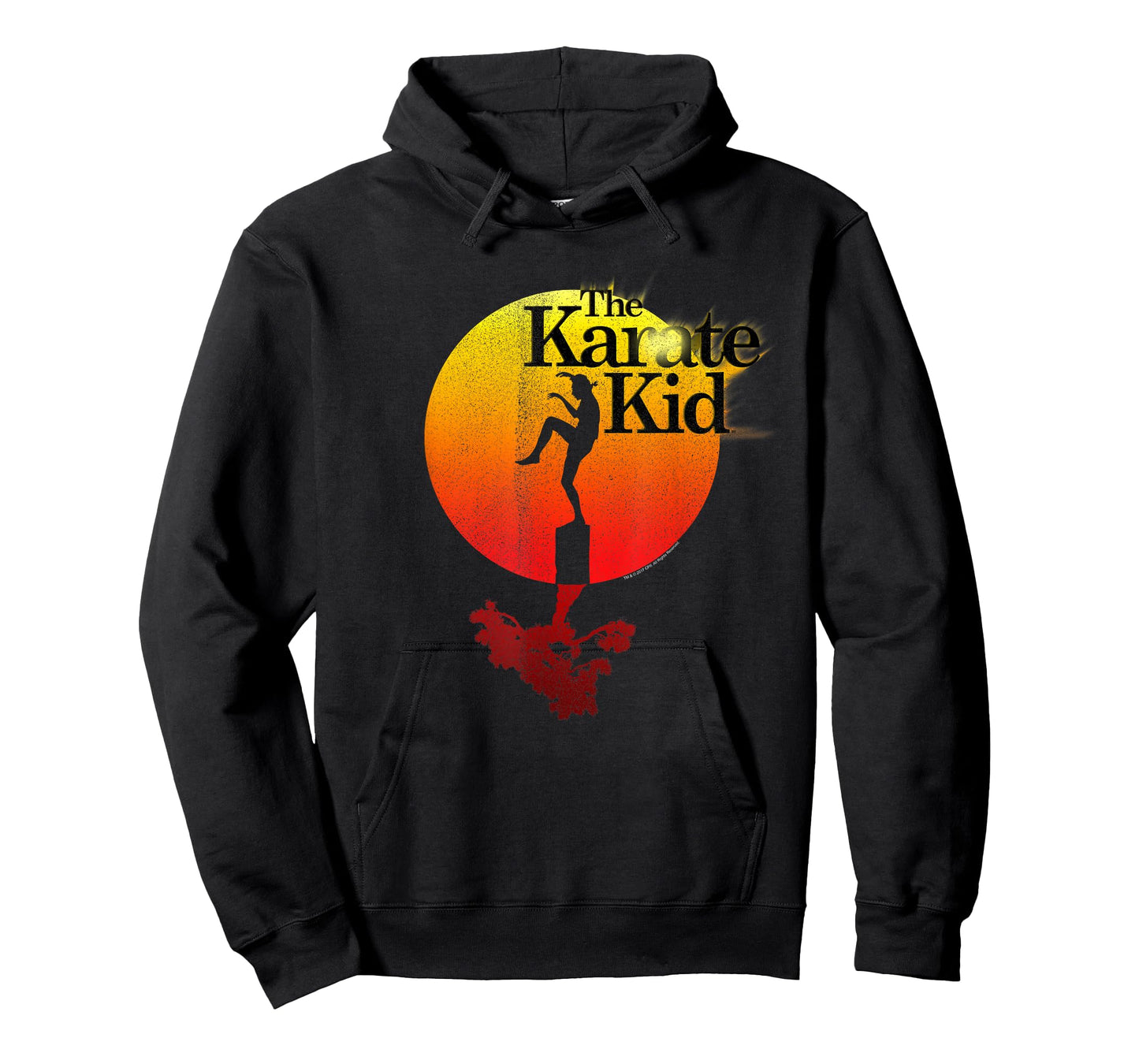 The Karate Kid Sun Gradient Logo Vintage Movie T-Shirt