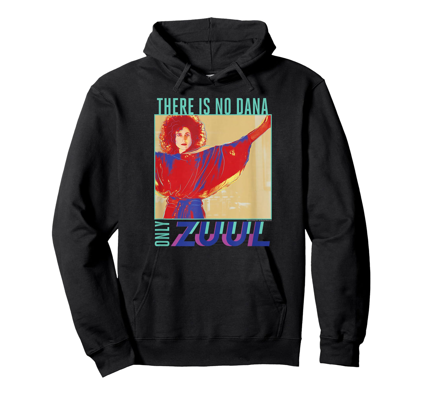 Ghostbusters Pop Art There is No Dana Only Zuul Retro Movie T-Shirt