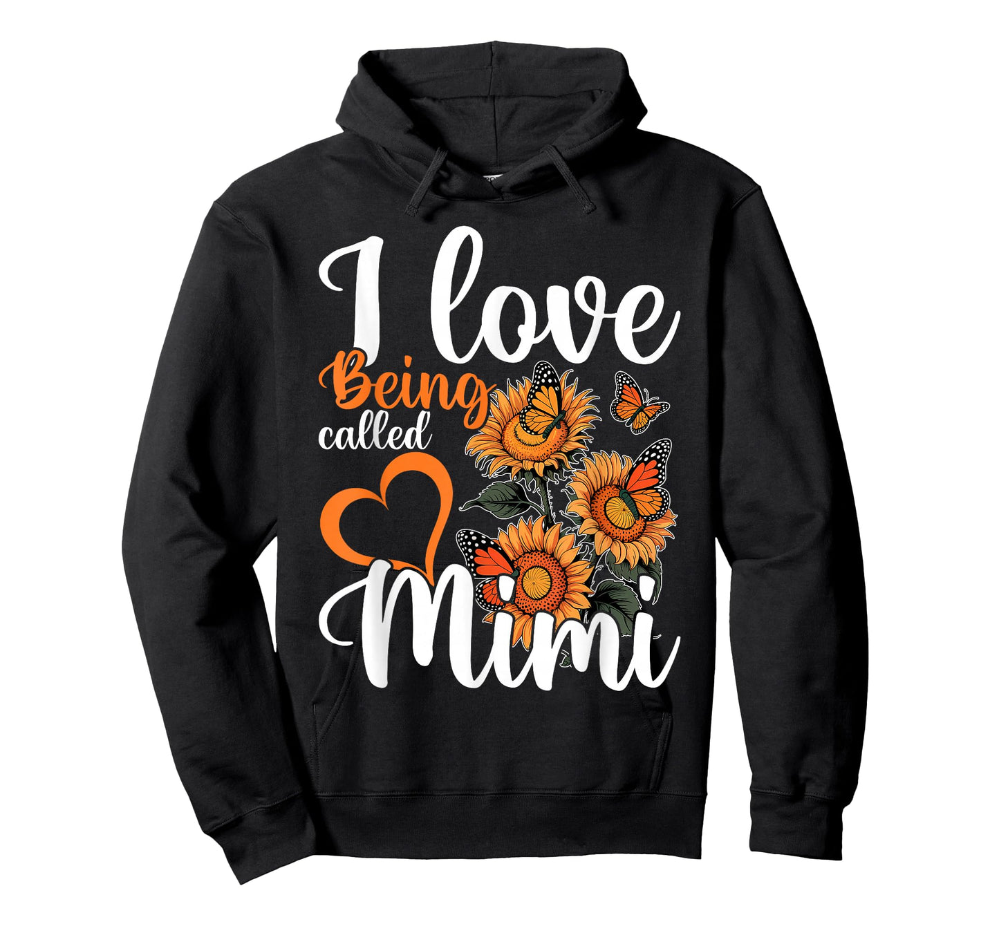 I Love Being Called Mimi Sunflower T-Shirt