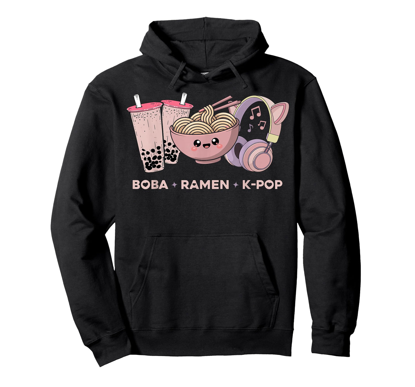Kawaii Kpop Boba Ramen K-Pop Anime K Pop T-Shirt