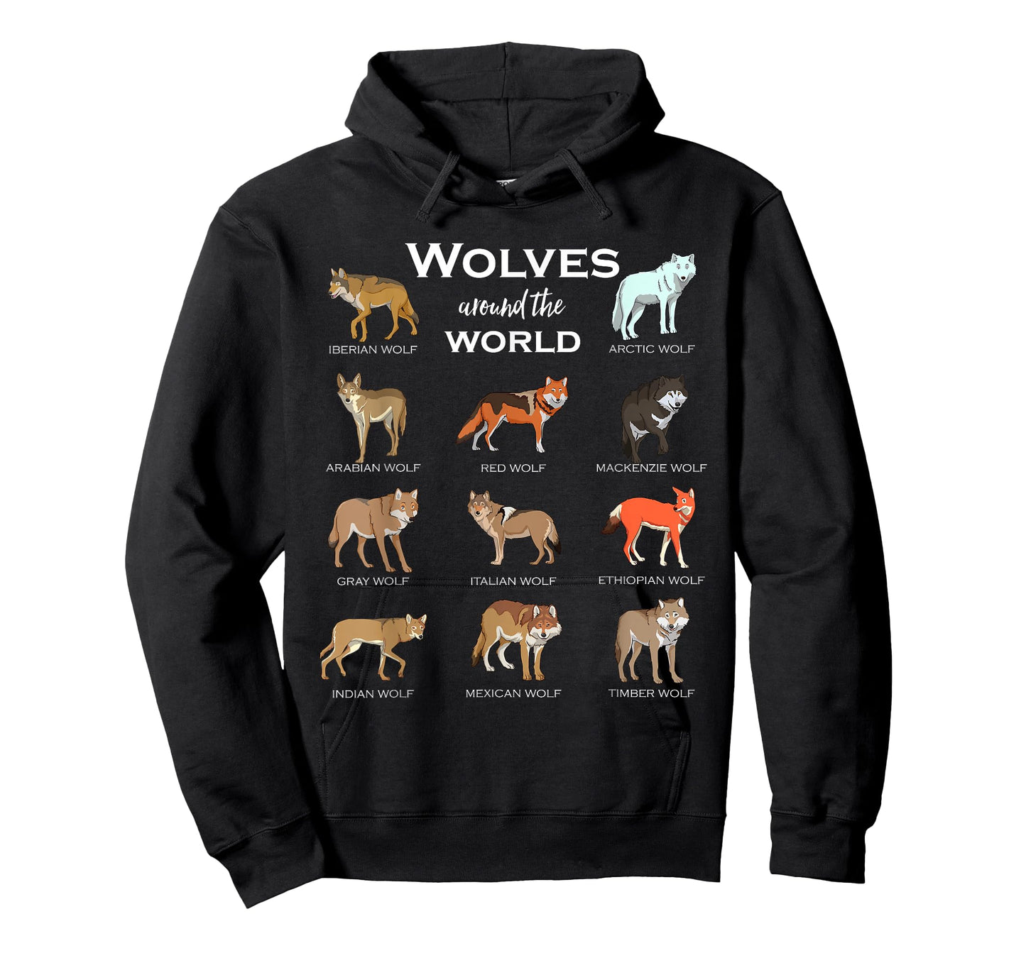 Wolves of the World T-Shirt