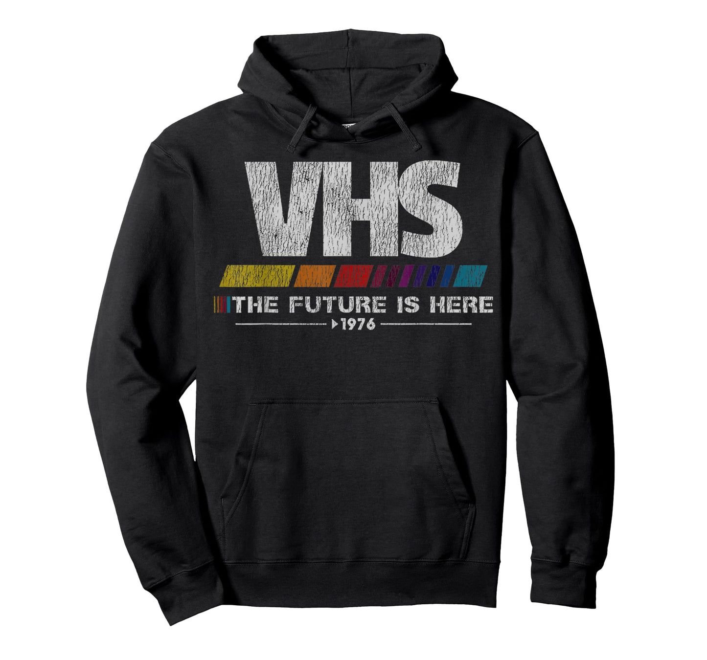 Vintage 80s video cassette tape VHS The Future Is Here T-Shirt