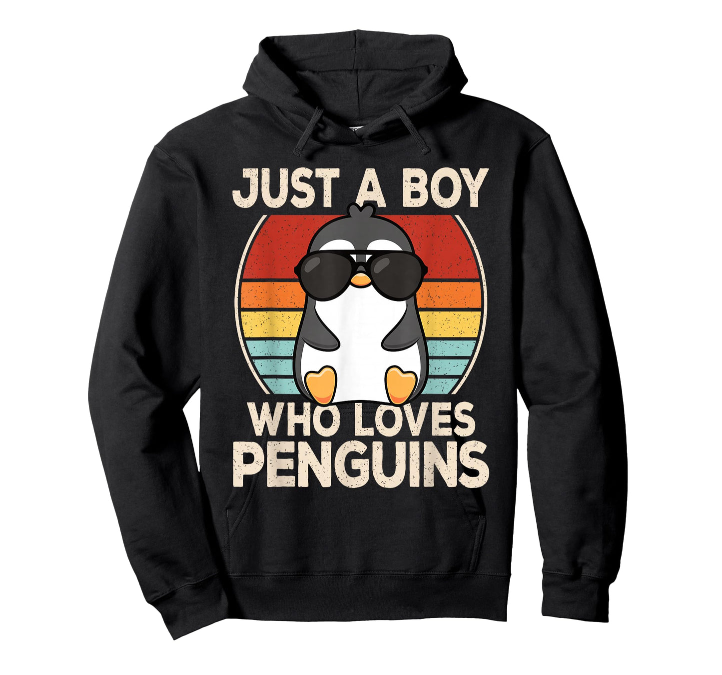 Just A Boy Who Loves Penguins Cool Penguin Lover Boys Kids T-Shirt