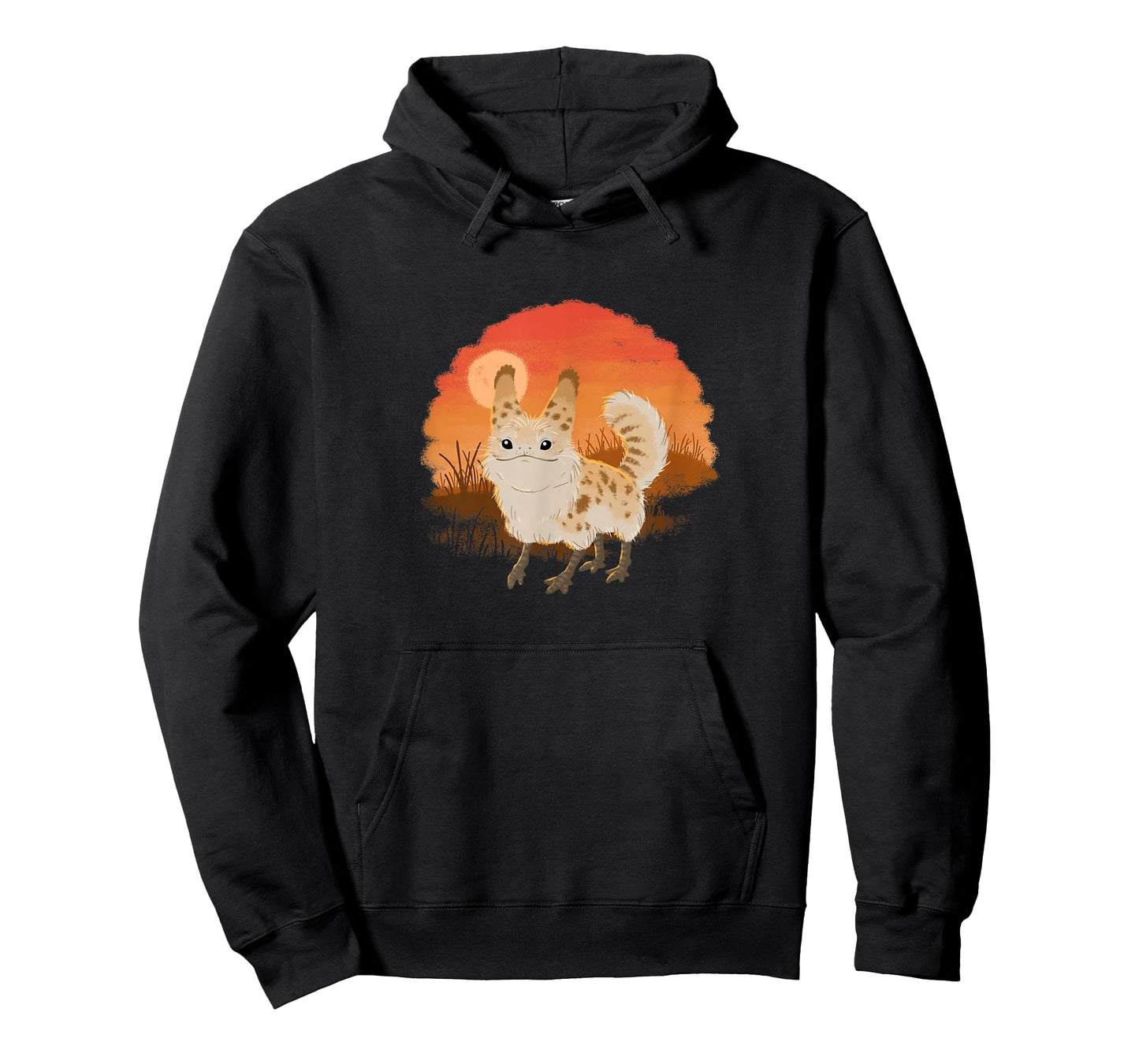 Star Wars: Ahsoka Loth-Cat Fluffy Sunset Vignette Portrait T-Shirt