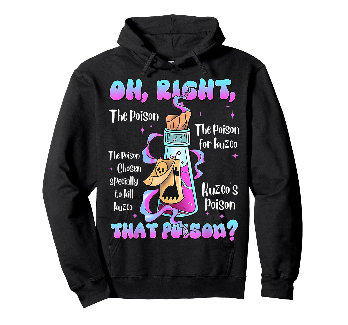 Vintage Oh Right That Poison Llama Halloween T-Shirt