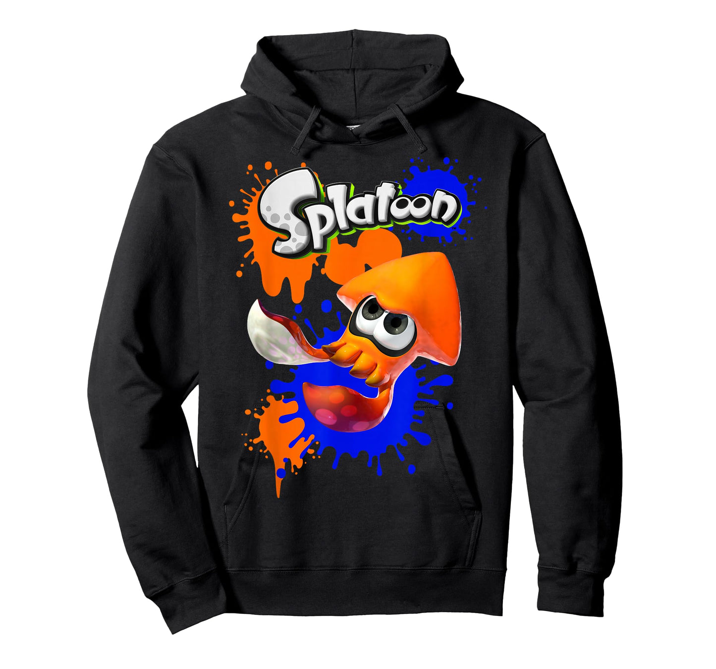 Nintendo Splatoon Orange Inkling Super Splat Graphic T-Shirt T-Shirt