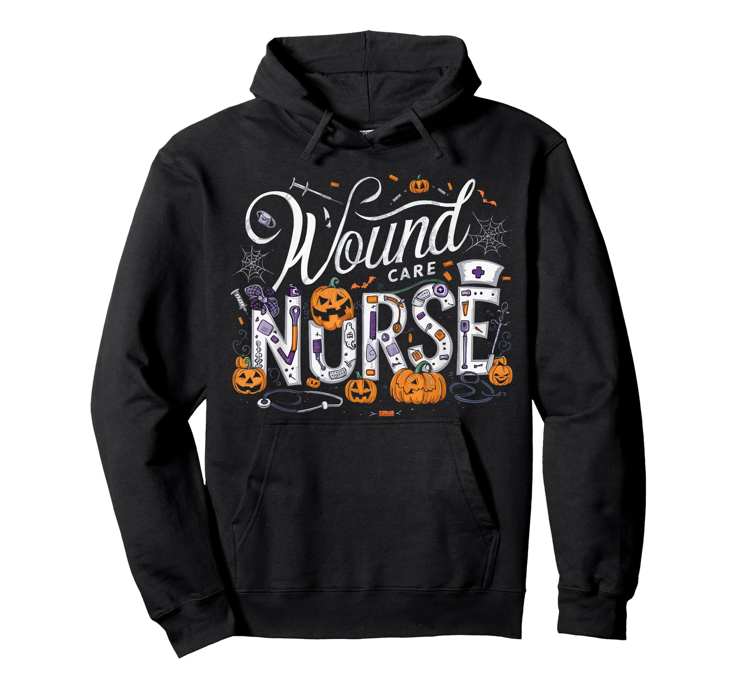 Halloween Wound Care Nurse Spooky Nursing Trick Or Treat T-Shirt