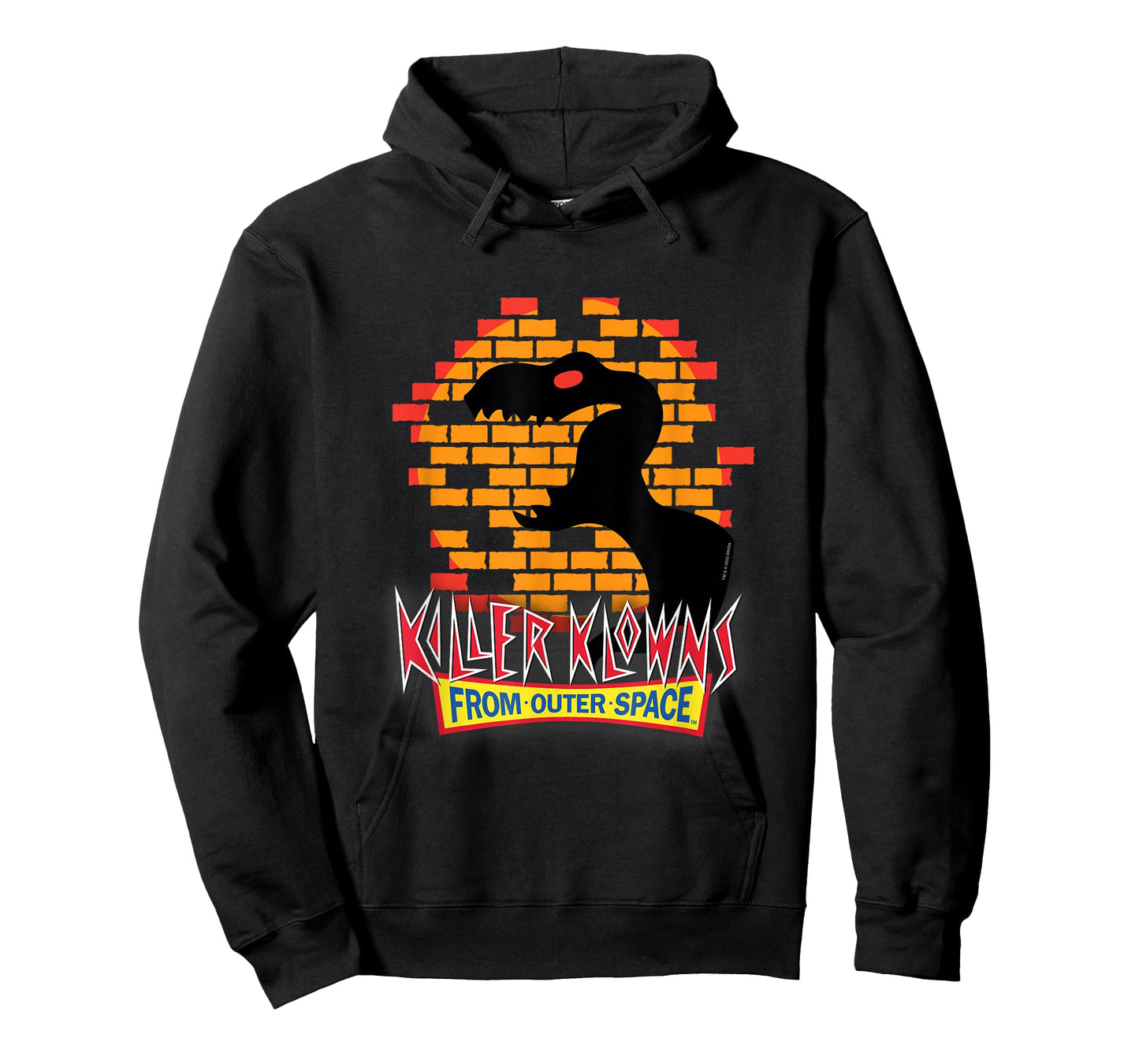 Killer Klowns from Outer Space T-Rex Dinosaur Shadow Puppet T-Shirt