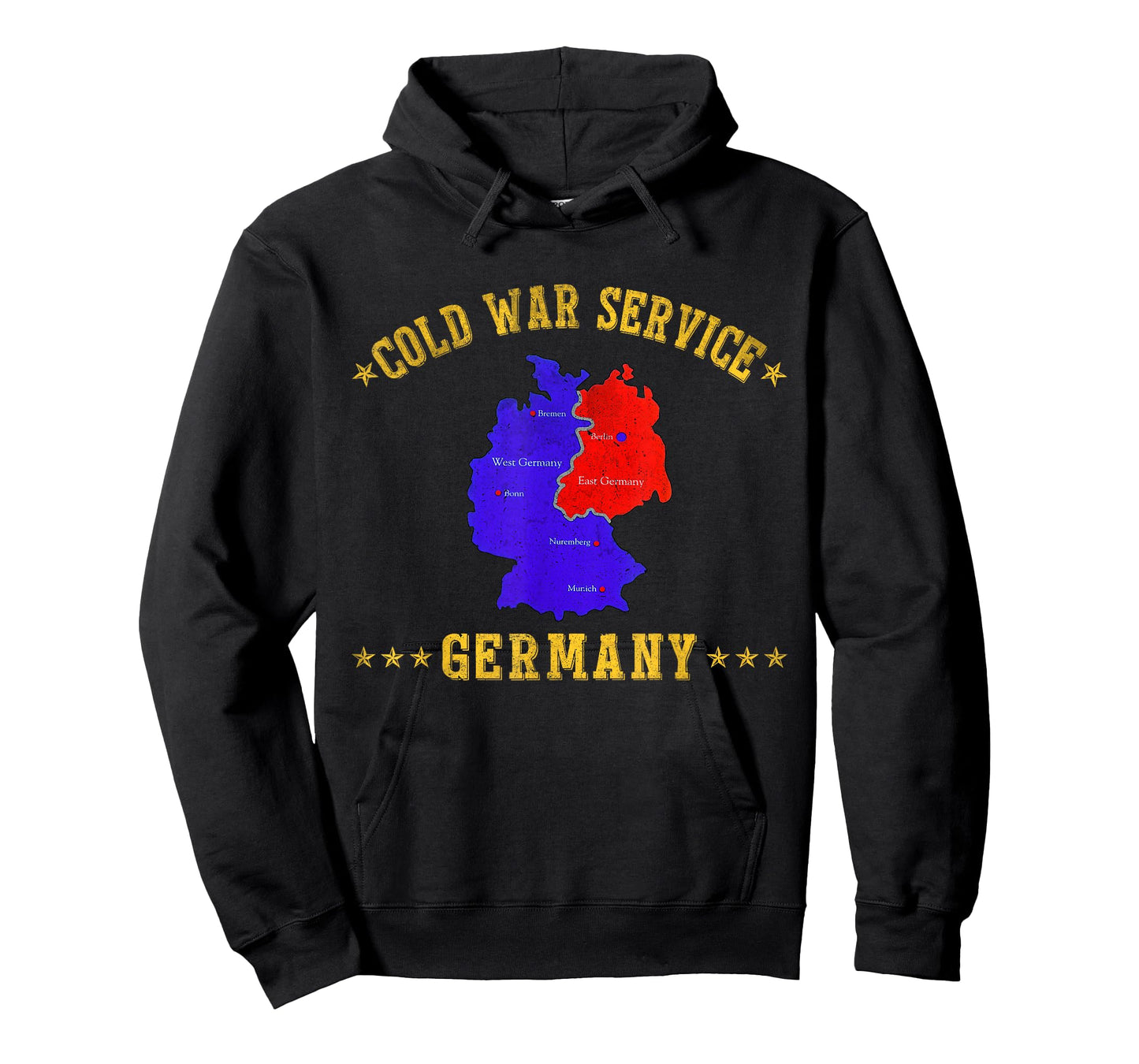 Cold War Service Germany Military Veterans Day Military Papa T-Shirt