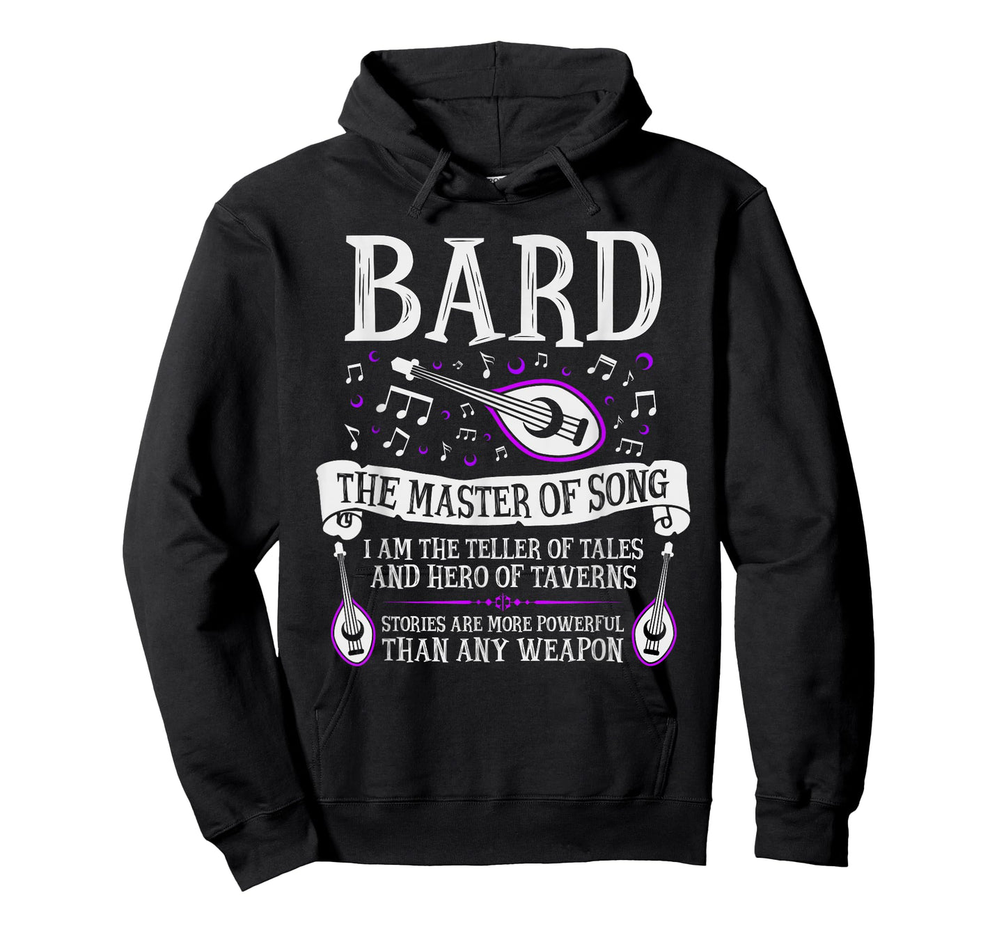 The Bard - Fantasy, RPG, Tabletop RPG, TTRPG, D20 T-Shirt
