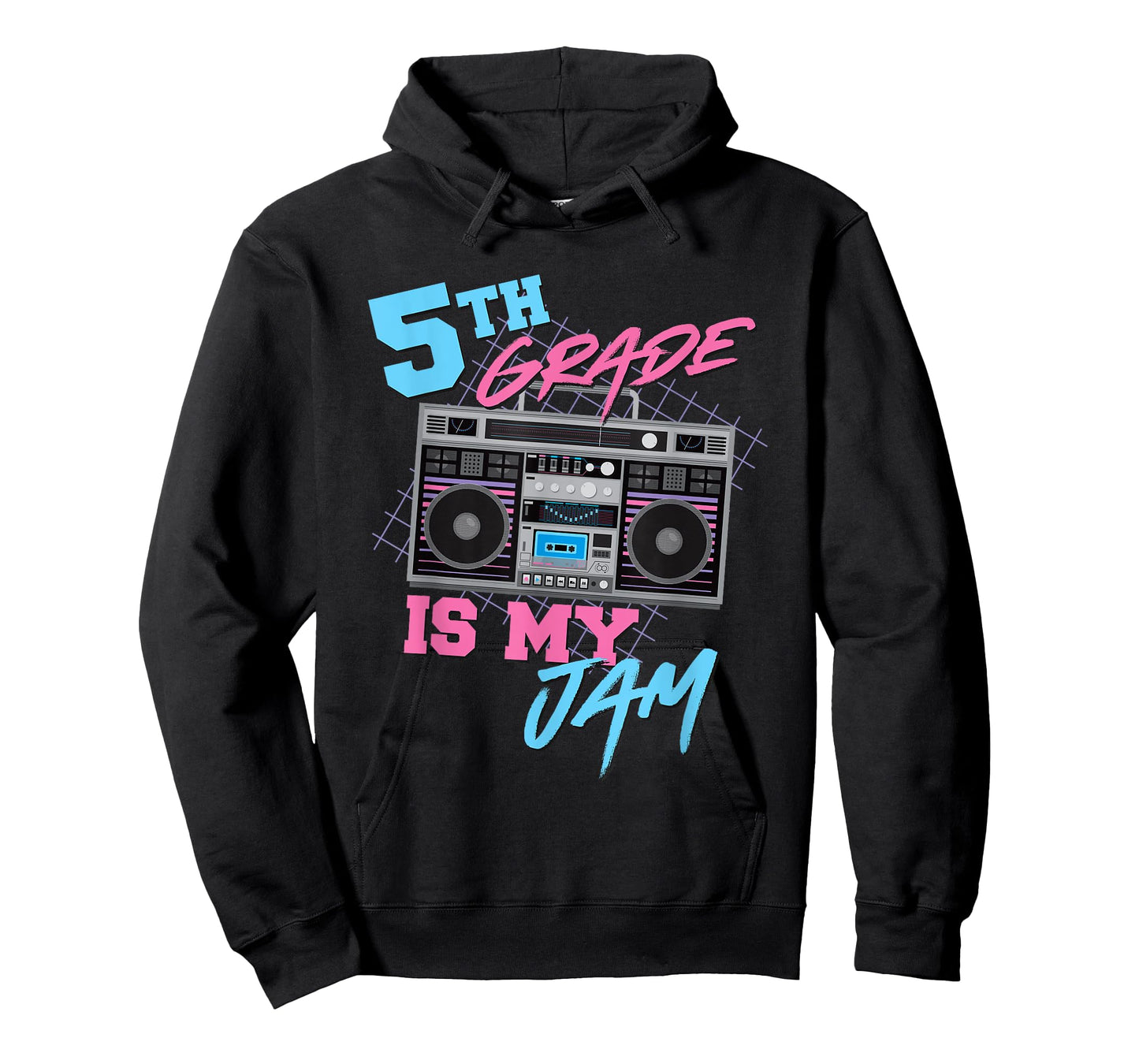 5th Grade Is My Jam - Vintage 80s Boombox Teacher Student T-Shirt