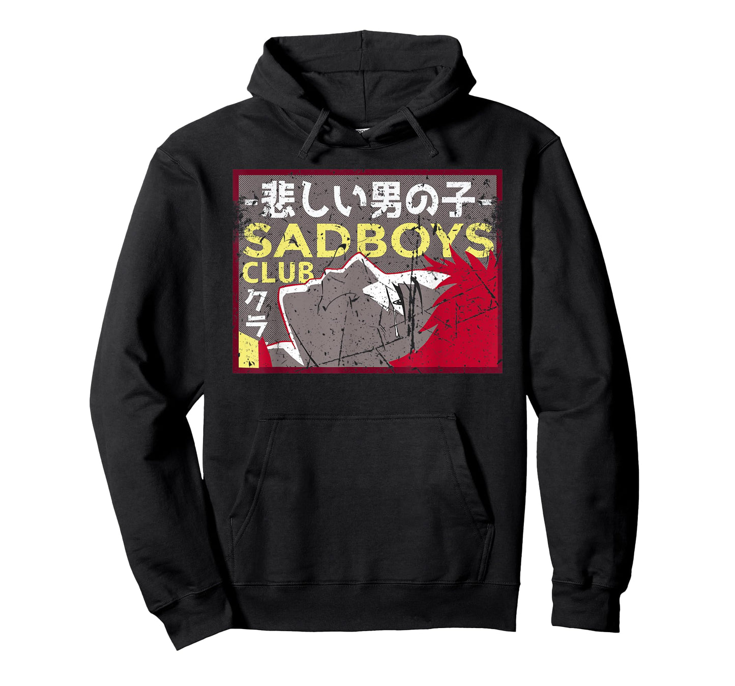 Sad Boys Club Anime Vintage Japanese Design T-Shirt