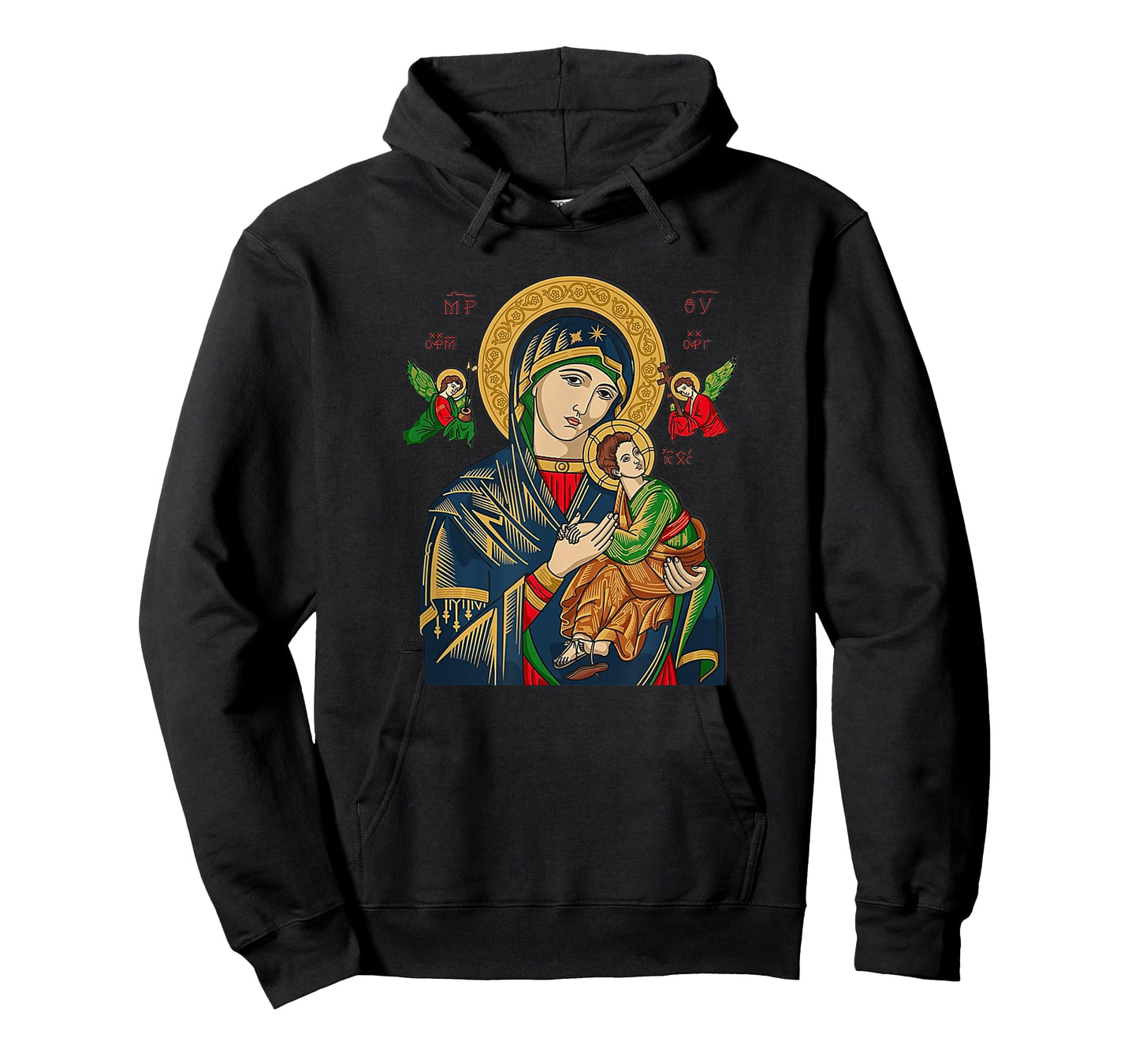 Our Lady of Perpetual Help Blessed Mother Mary Catholic T-Shirt