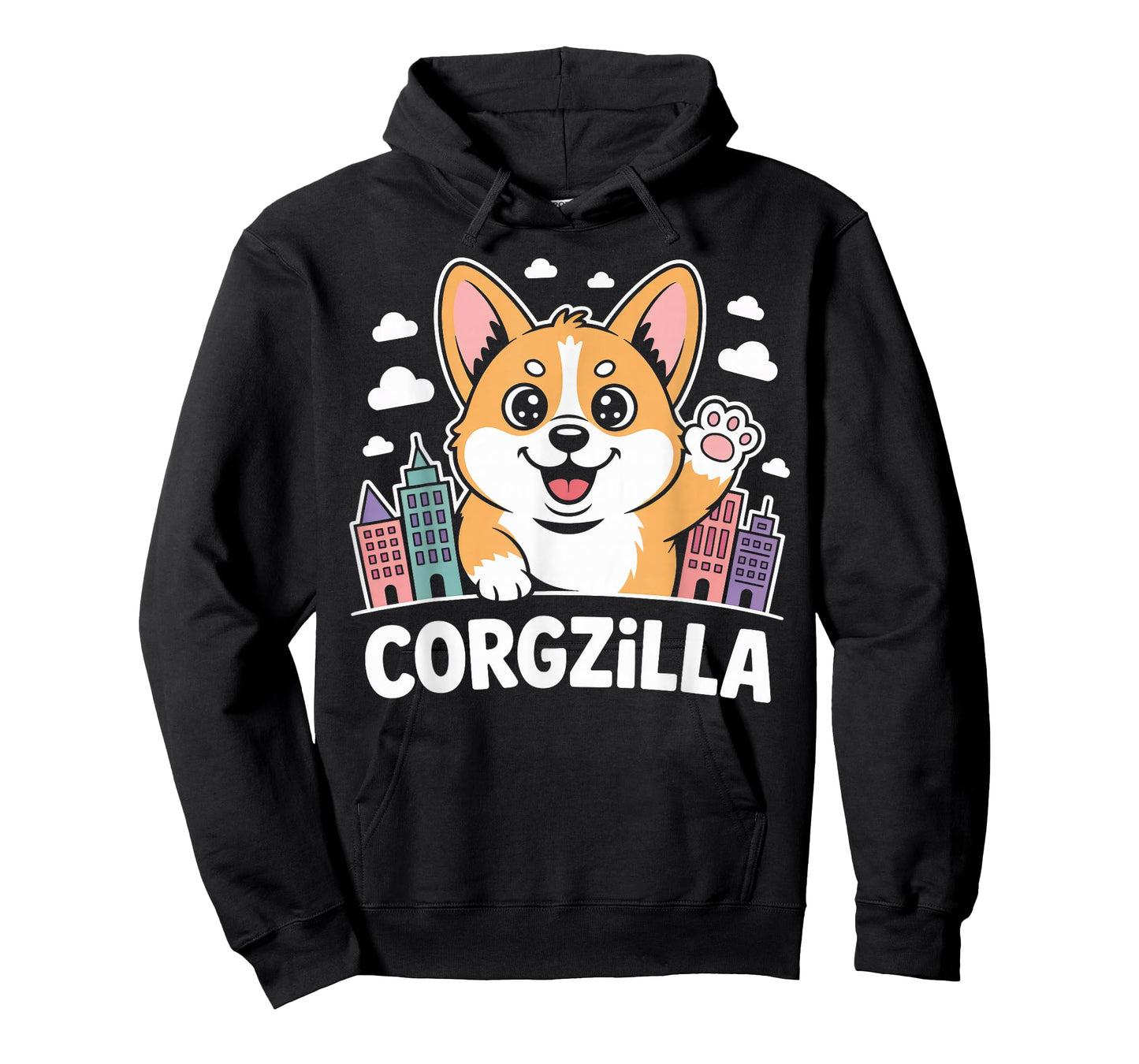 CORGZILLA Corgi Monster Humor for Dog Lovers T-Shirt