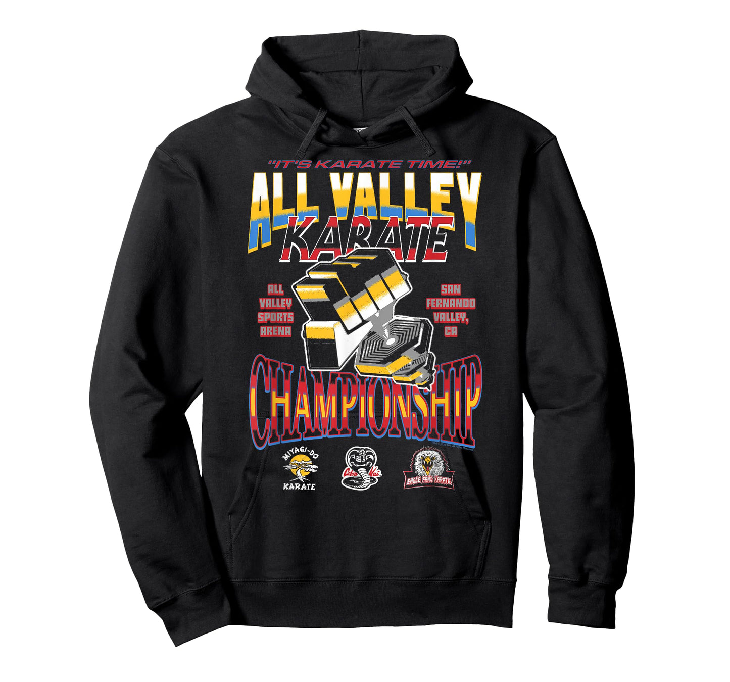 Cobra Kai All Valley Karate Championship Vintage TV Show T-Shirt