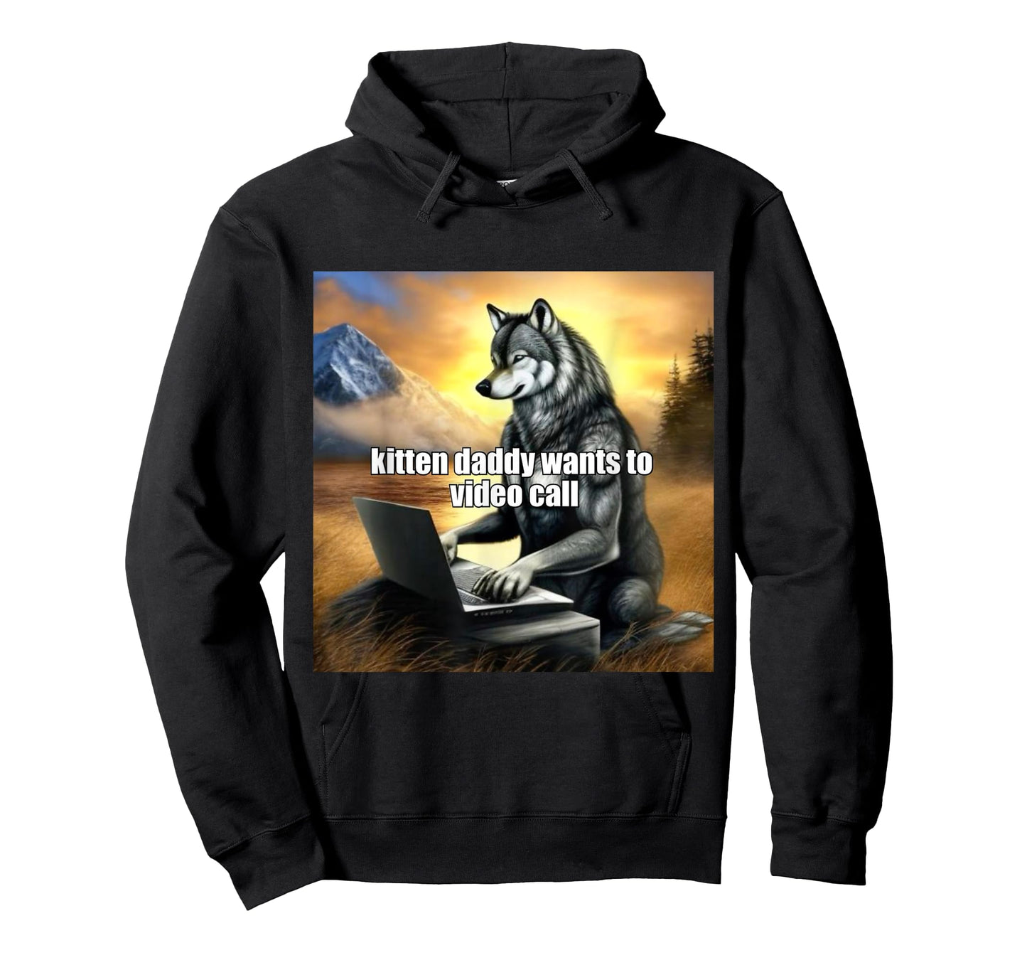Kitten Daddy Wants to Video Call T-Shirt