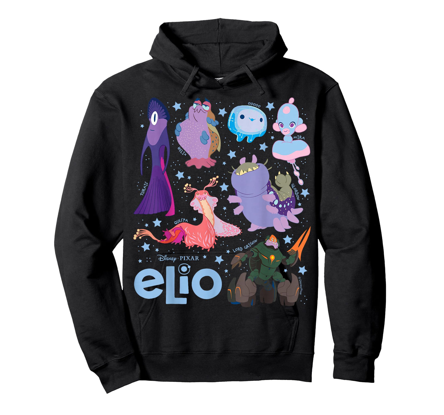 Elio Alien Cosmic Design T-Shirt