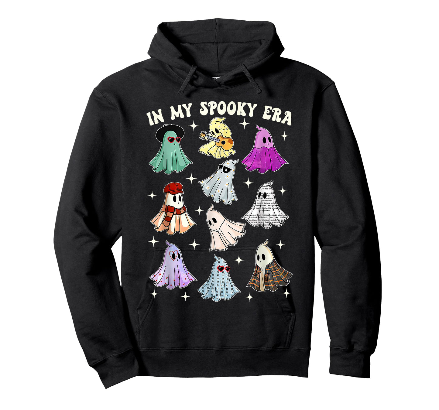 In My Spooky Era Groovy Ghost Halloween Funny T-Shirt