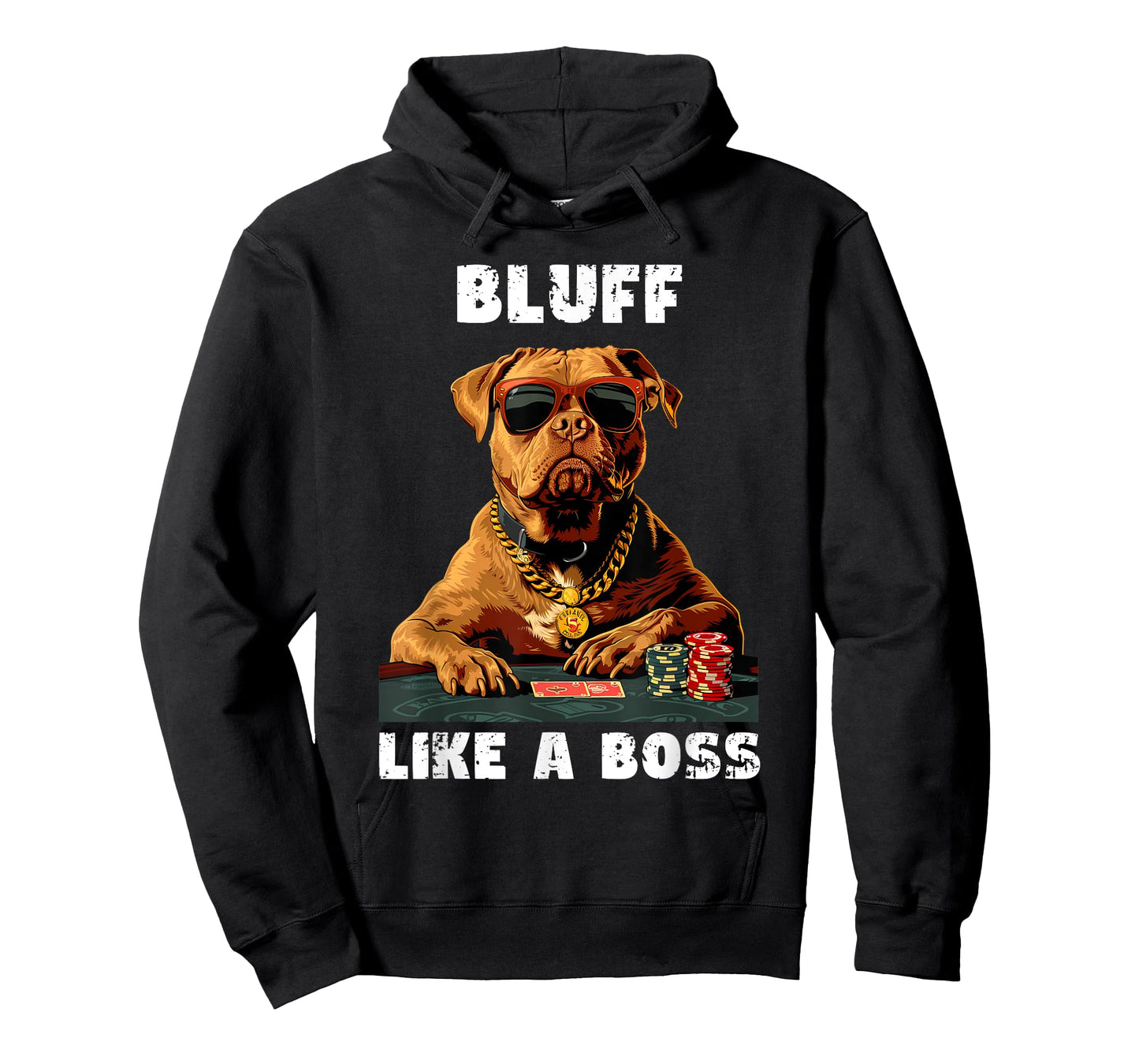 Bluff Like a Boss, Texas Holdem Poker T-Shirt