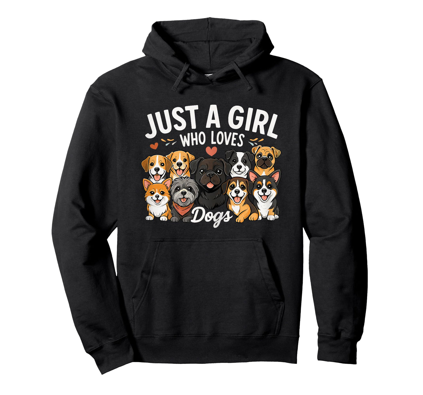 Cute Puppy Just a girl who loves Dogs T-Shirt