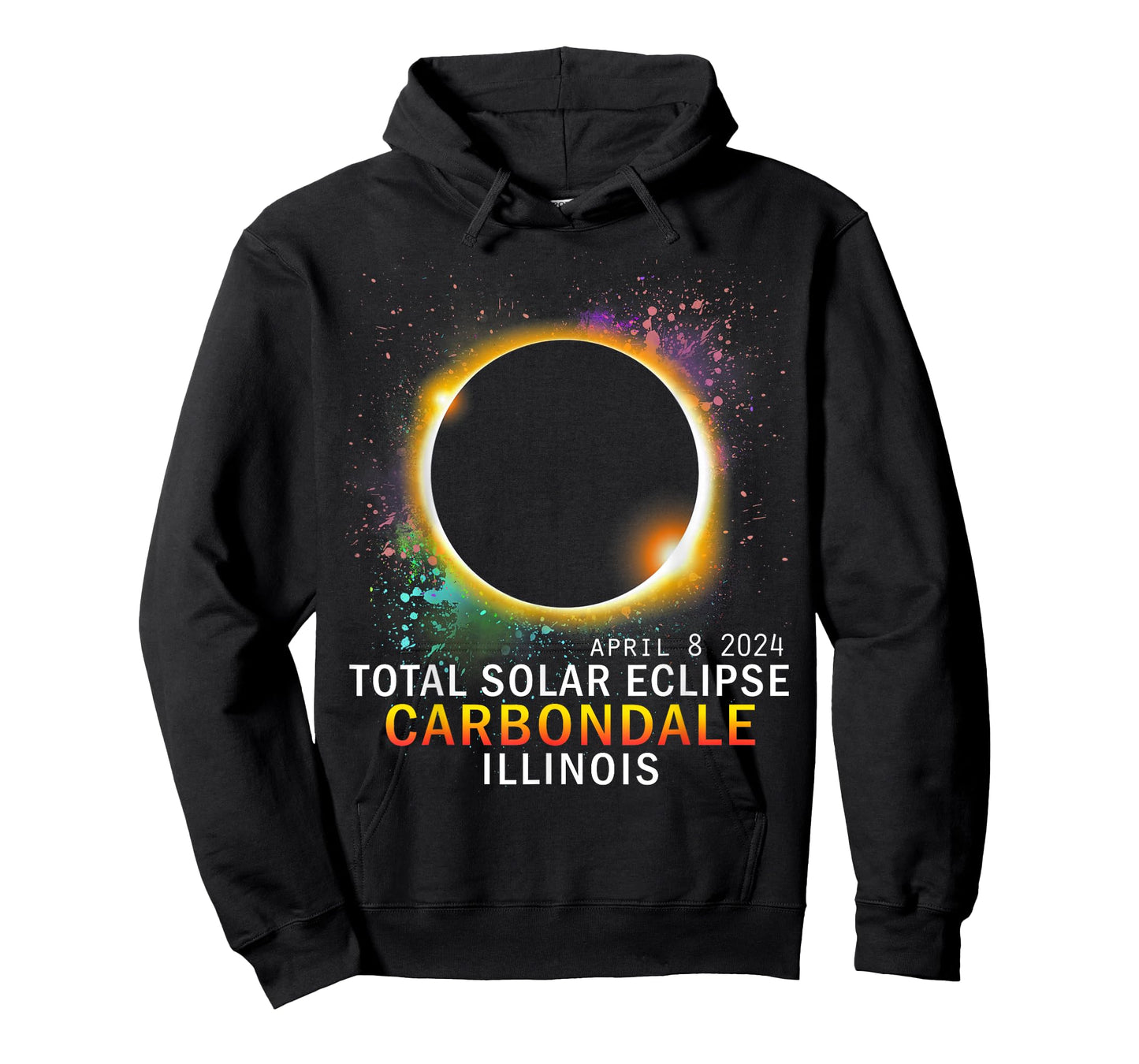 Carbondale Illinois Total Solar Eclipse April 8 2024 T-Shirt