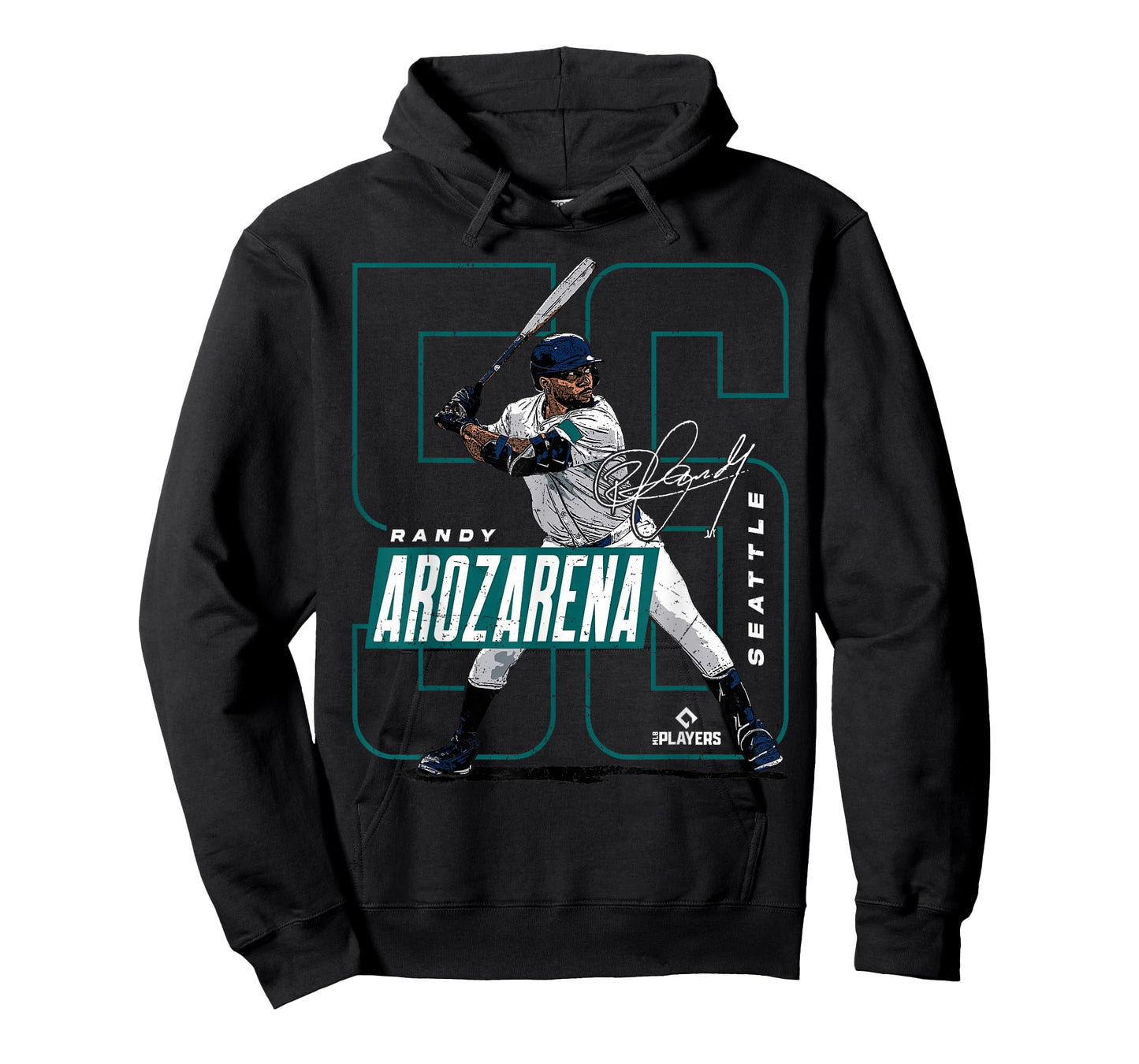 Randy Arozarena | Seattle MLB Baseball Players| MLBRAR204M T-Shirt