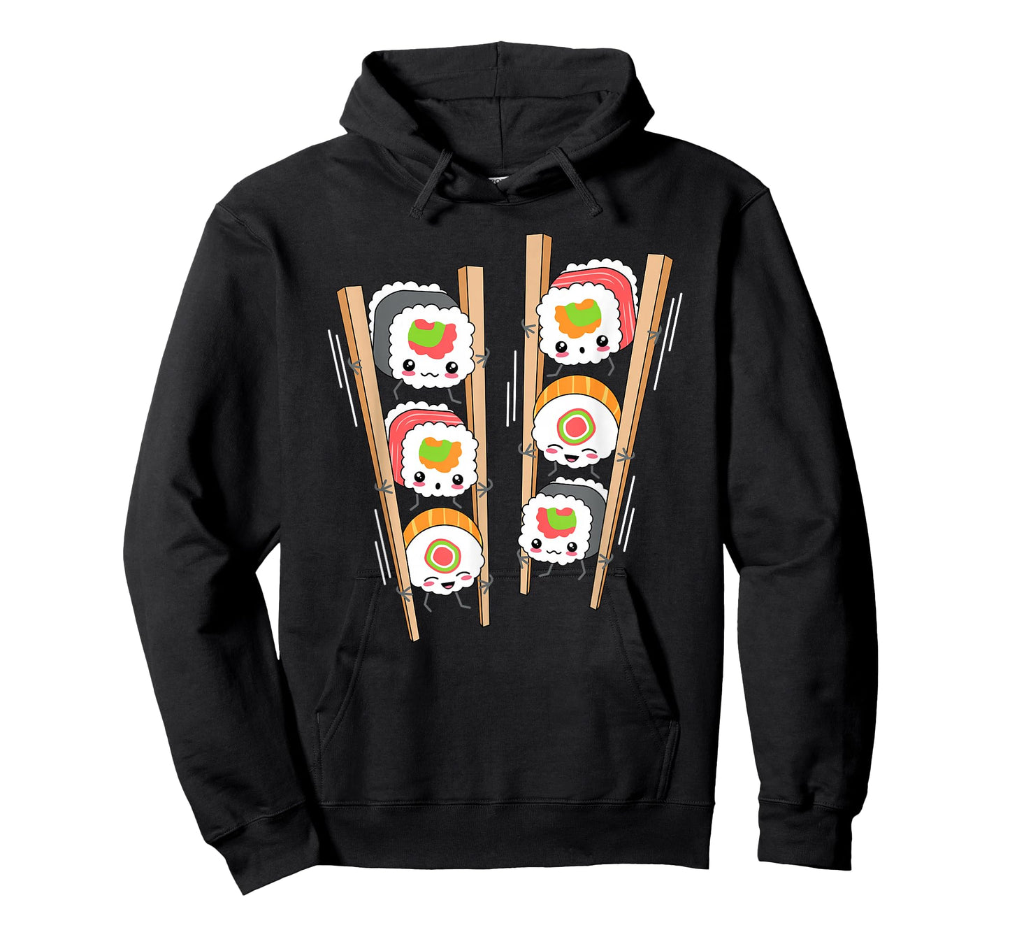 Funny Kawaii Sushi Japanese Sushi Anime Otaku Men Women Kids T-Shirt