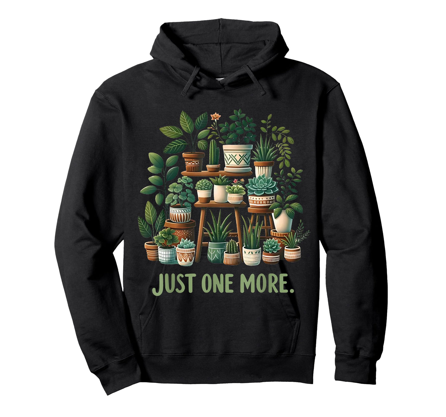 Just one more Funny Plant Lady Women Indoor Flower Floral T-Shirt