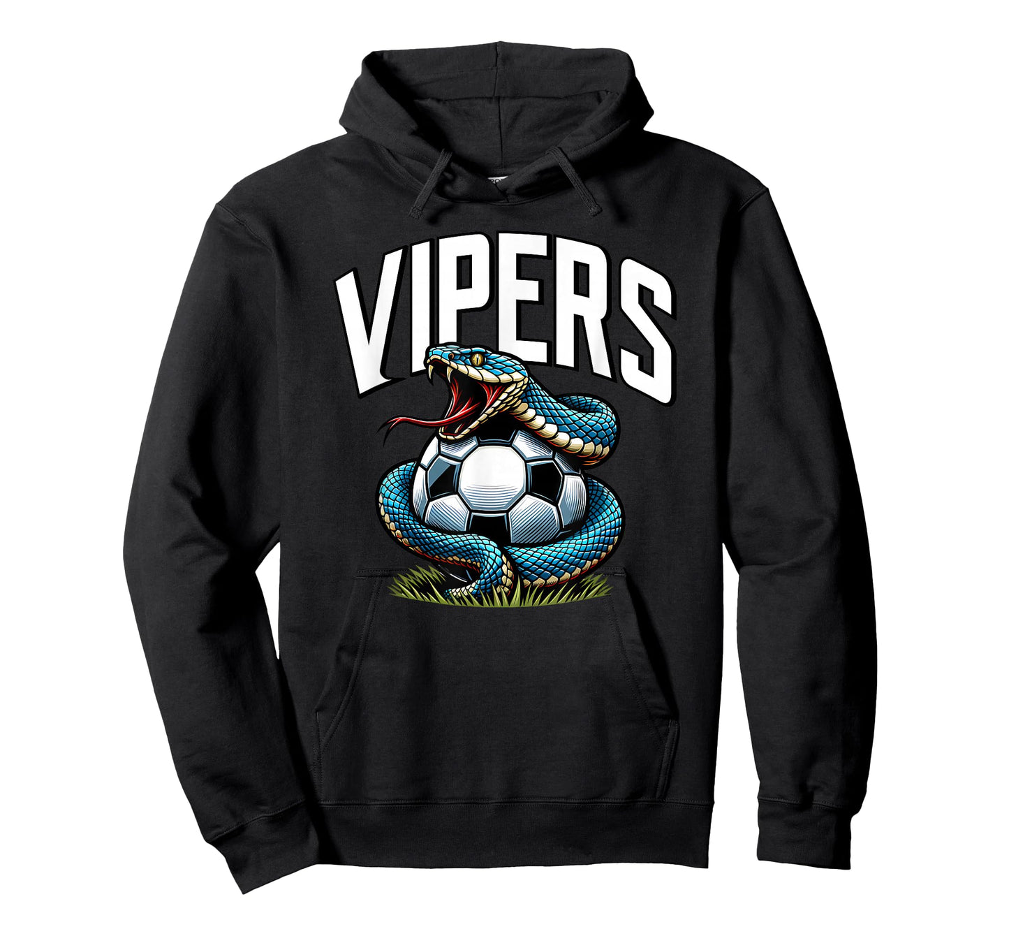 Vipers Soccer Mascot for Youth Teams Players and Fans T-Shirt