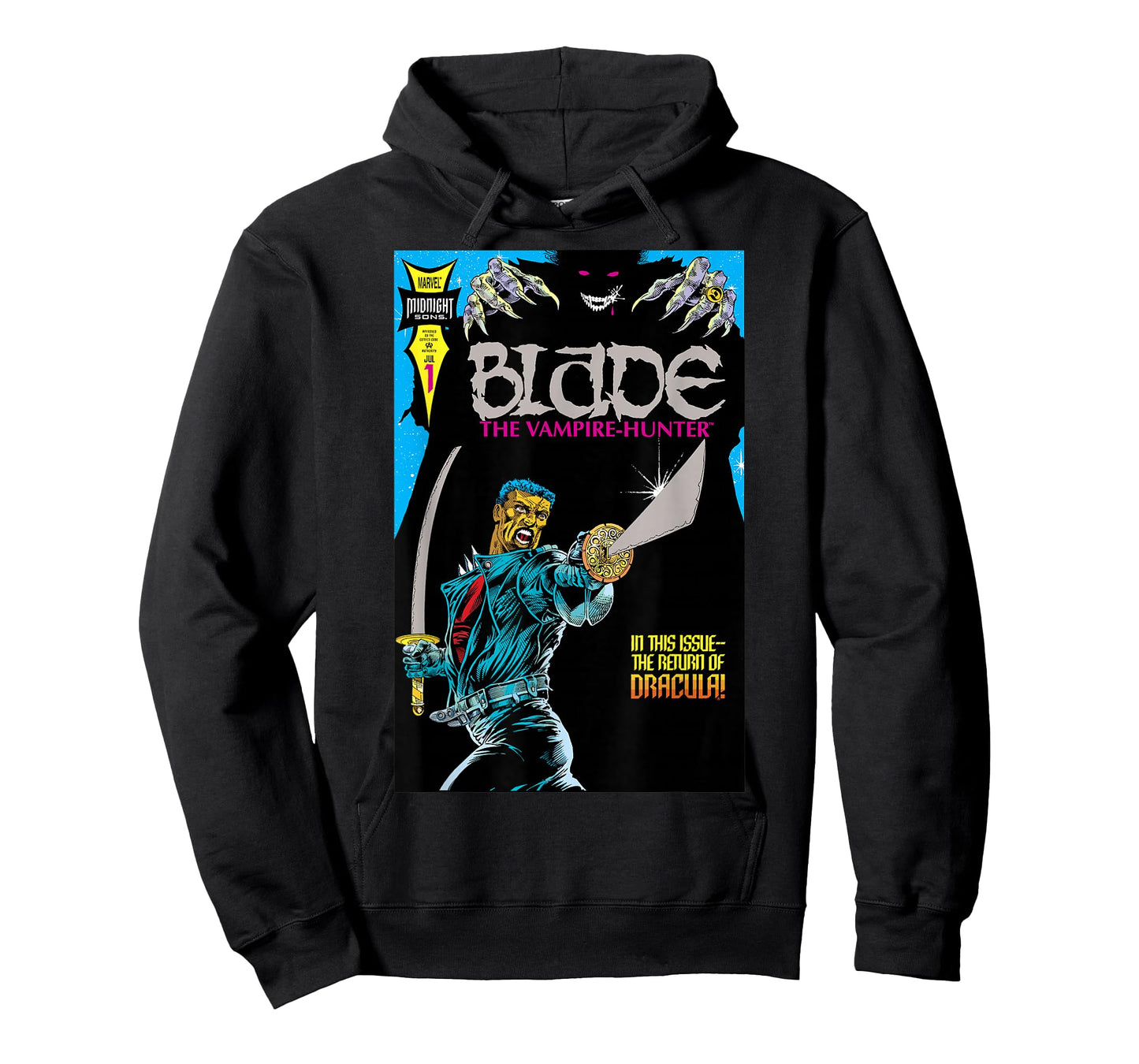 Marvel Blade The Return of Dracula Comic Cover T-Shirt