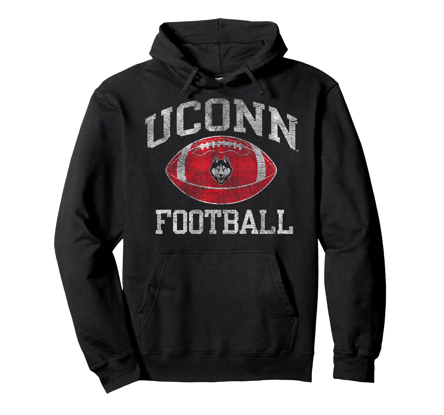 Connecticut Huskies Football Intensity Navy Licensed T-Shirt