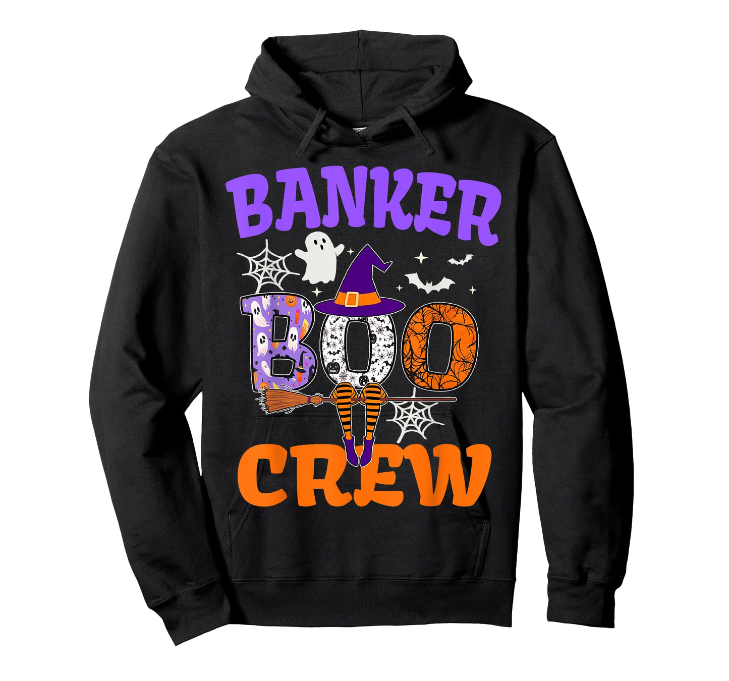 Banker Boo Crew Spooky Ghost Halloween Banking Squad Costume T-Shirt