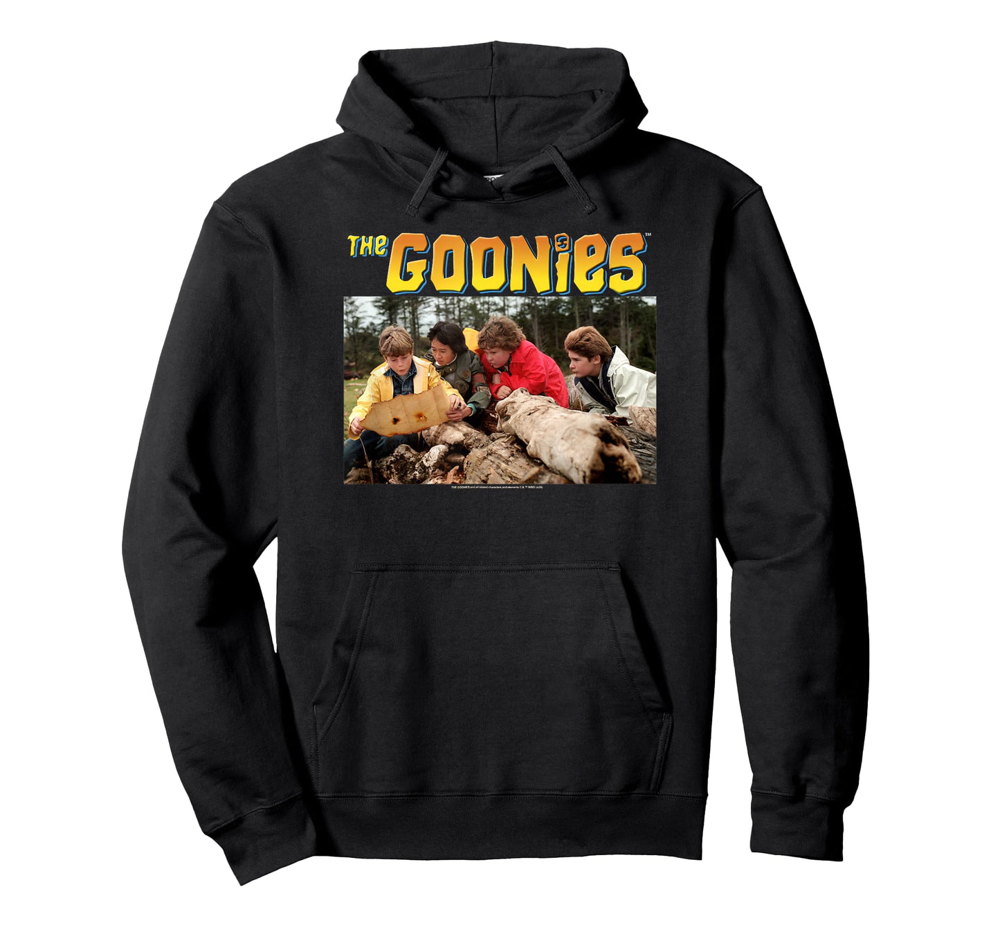The Goonies Group Photo Logo T-Shirt