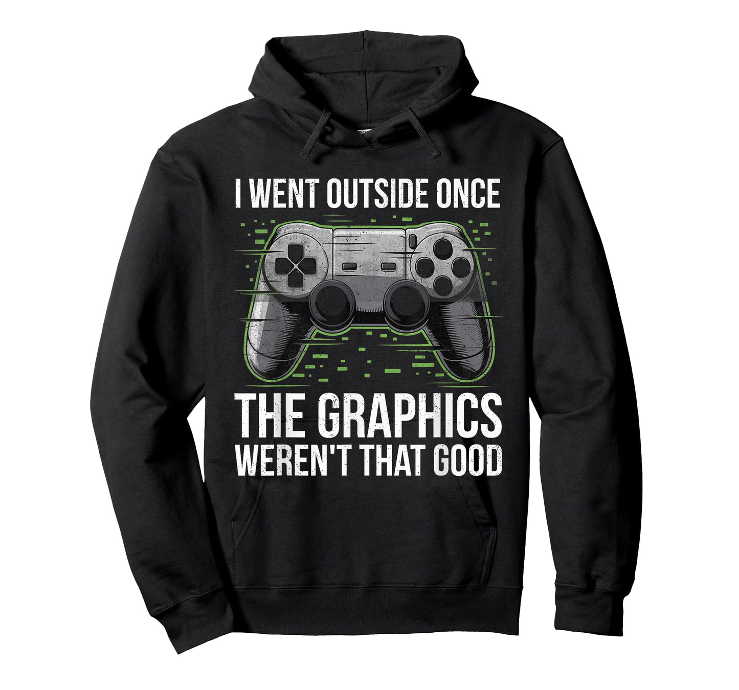 I Went Outside Once The Graphics Weren't That Good Gamer Boy T-Shirt