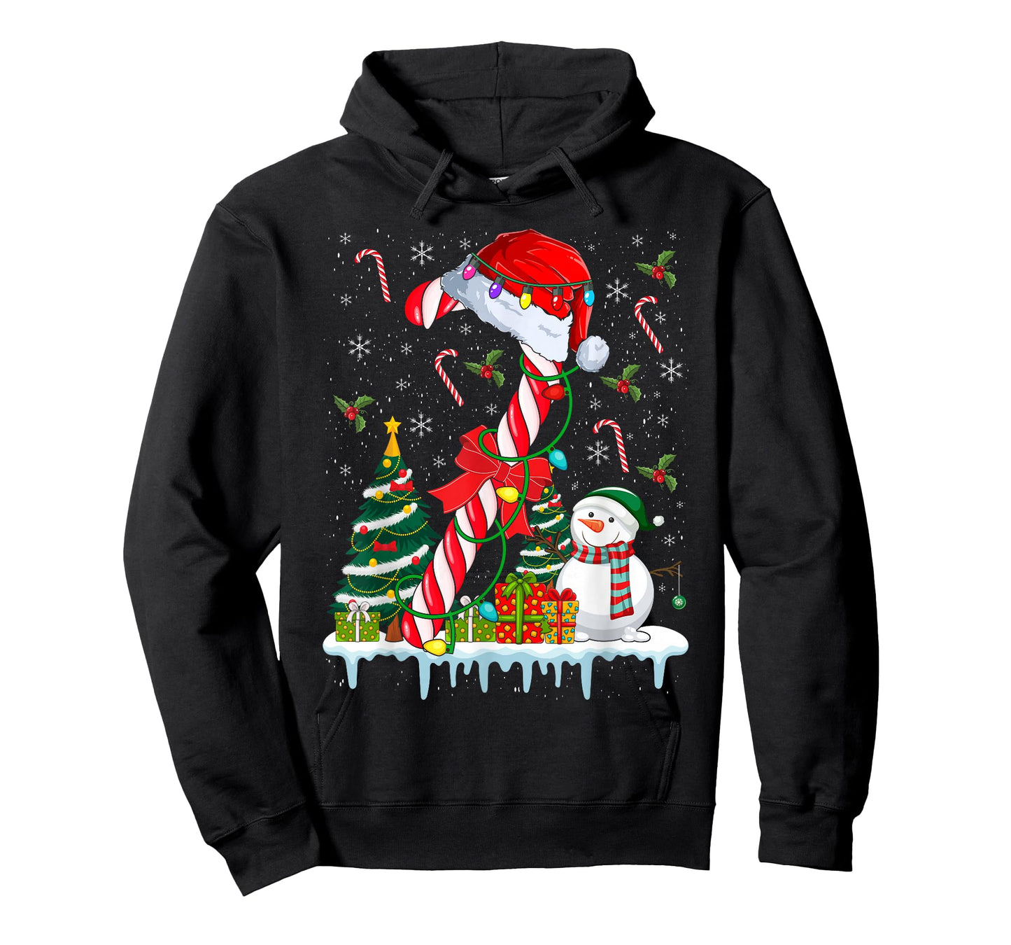 Christmas Candy Cane Lover Gift Co. Candy Cane Crew Christmas Matching Costume Xmas Group Unisex Family/Group T-Shirt