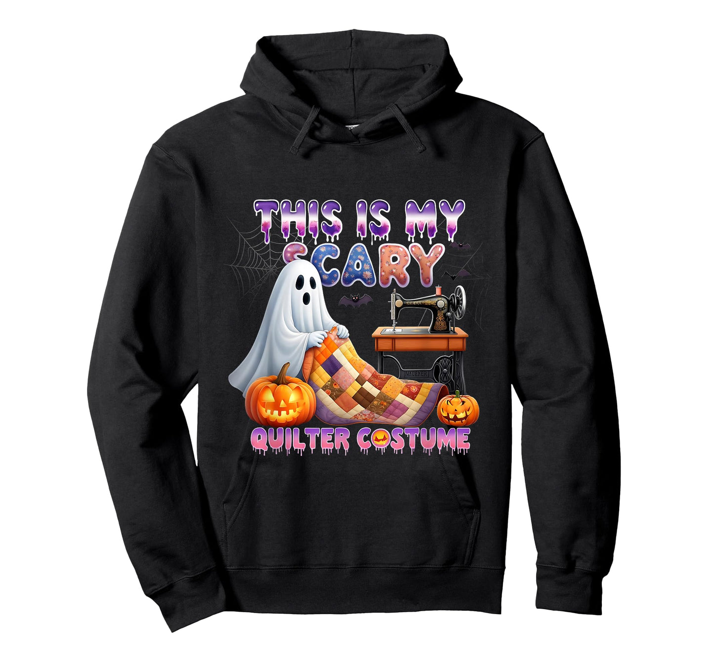 This My Scary Quilter Costume Halloween Ghost Spooky T-Shirt