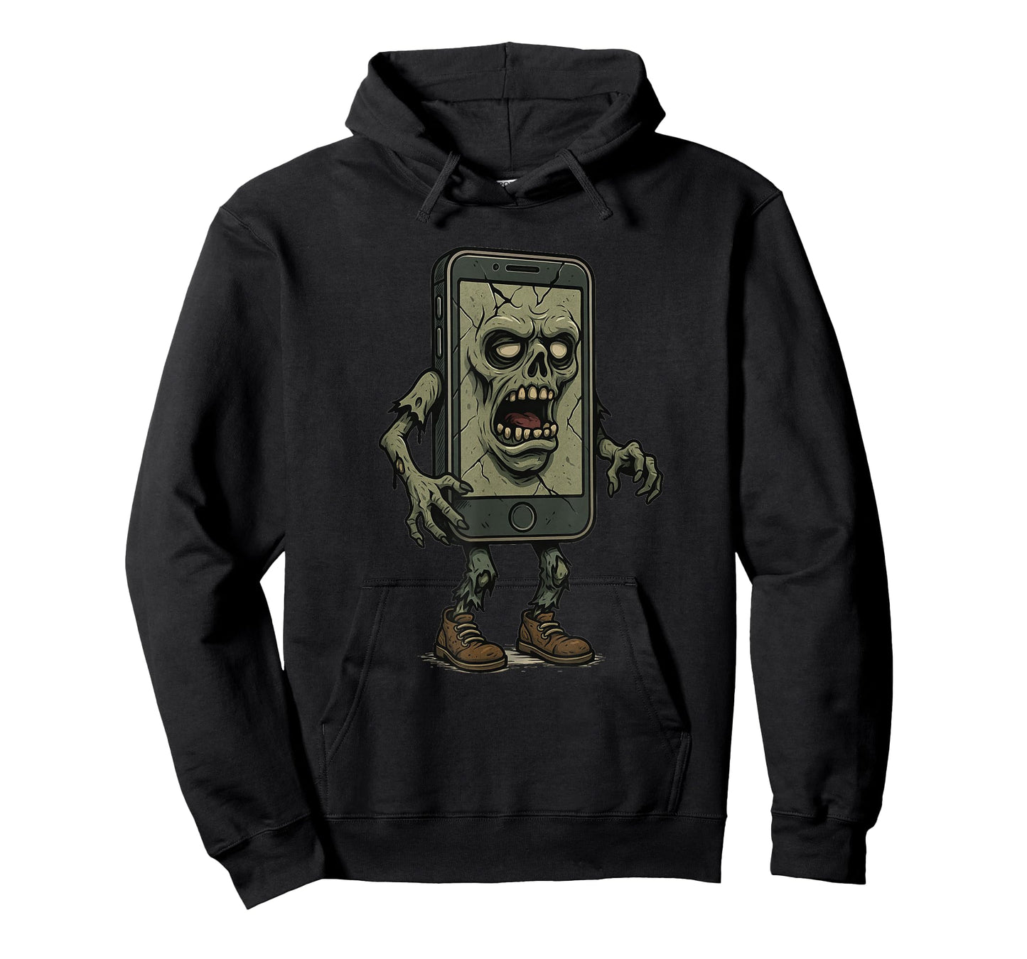 Funny Smartphone Zombie Costume for Boys and Girls T-Shirt