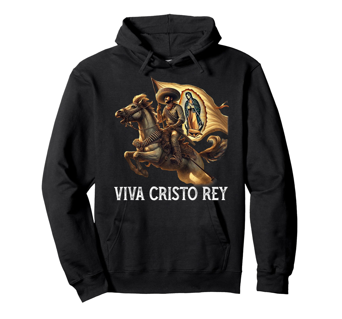 Viva Cristo Rey Guadalupe Catholic Cristeros T-Shirt