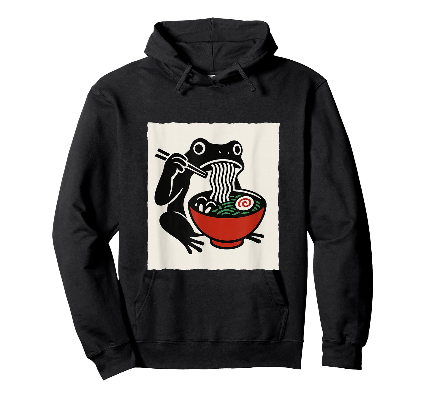 Funny Frog Ramen Apparel for Anime Lovers T-Shirt