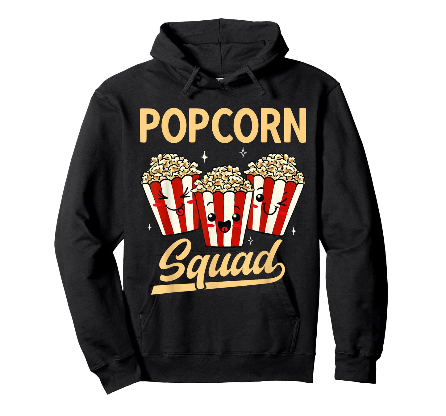 Popcorn Squad Movie Night Snack Popcorn T-Shirt