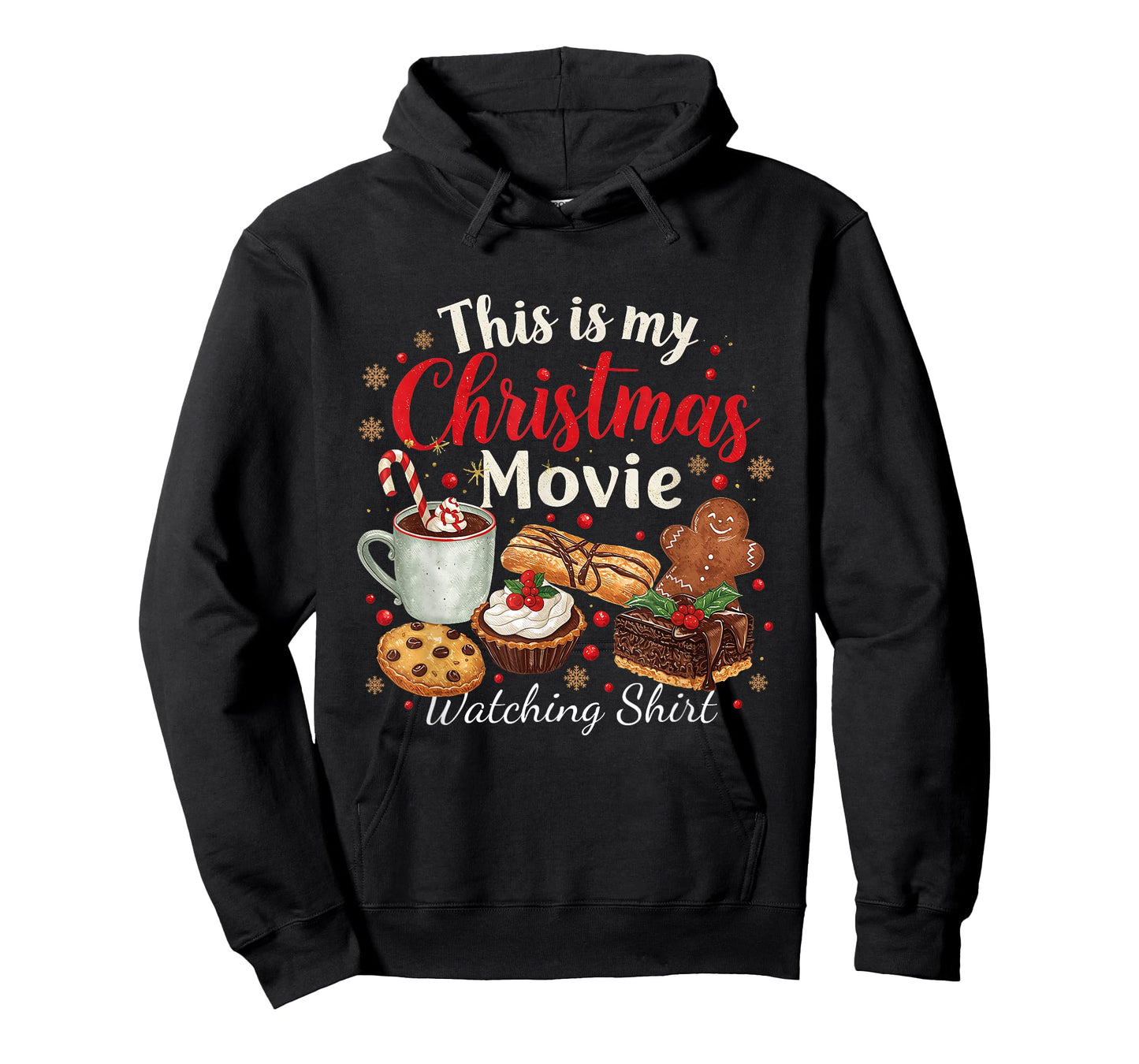 This is My Christmas Movie Watching Design T-Shirt