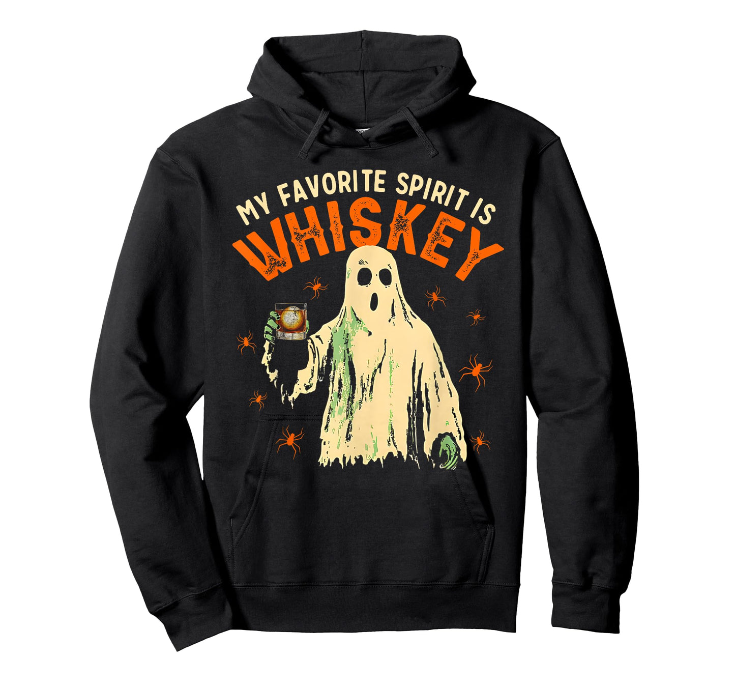 My Favorite Spirit is Whiskey Ghost Halloween Costume Men T-Shirt