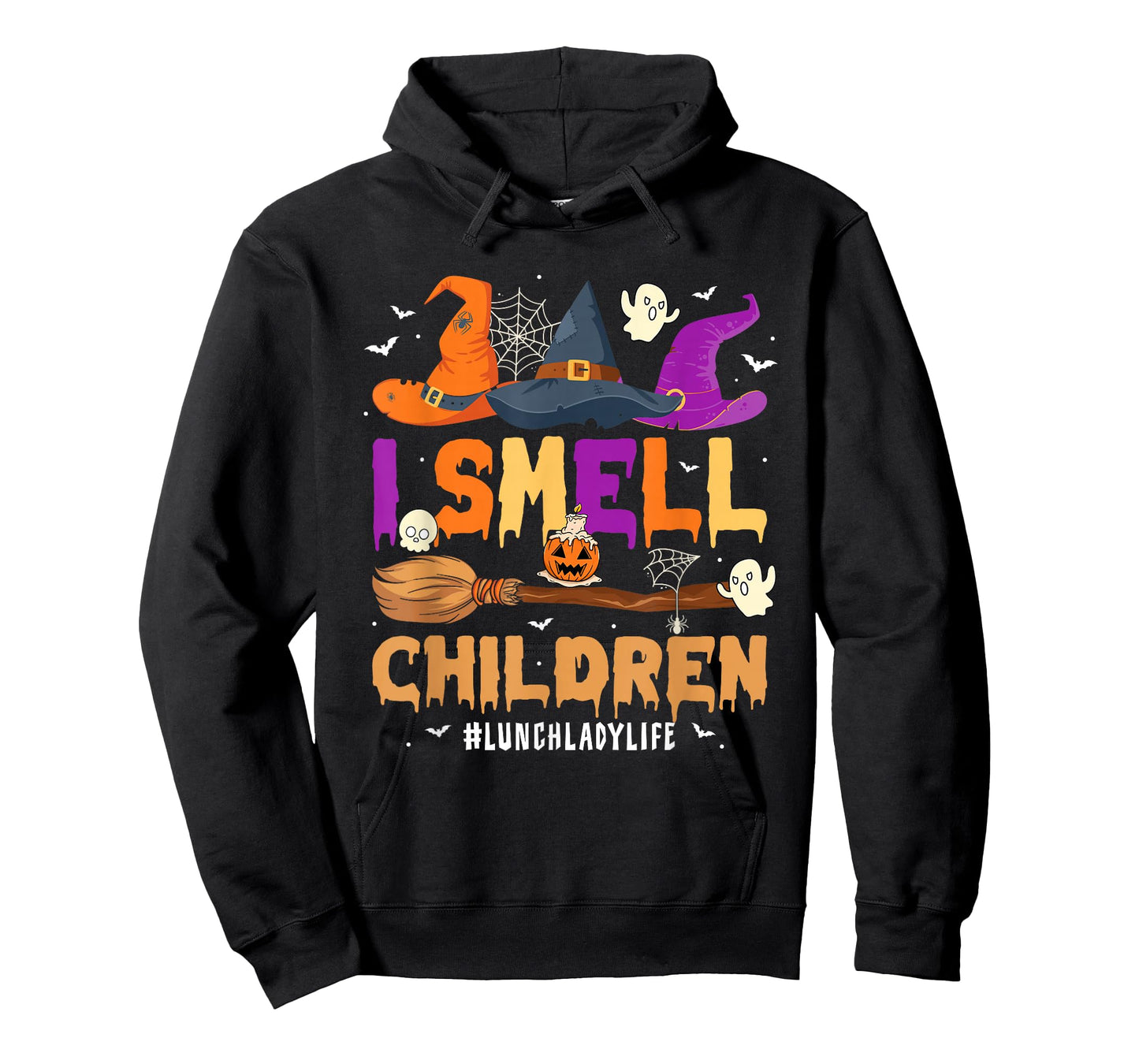I Smell Children Lunch Lady Life Halloween for Lunch Lady T-Shirt