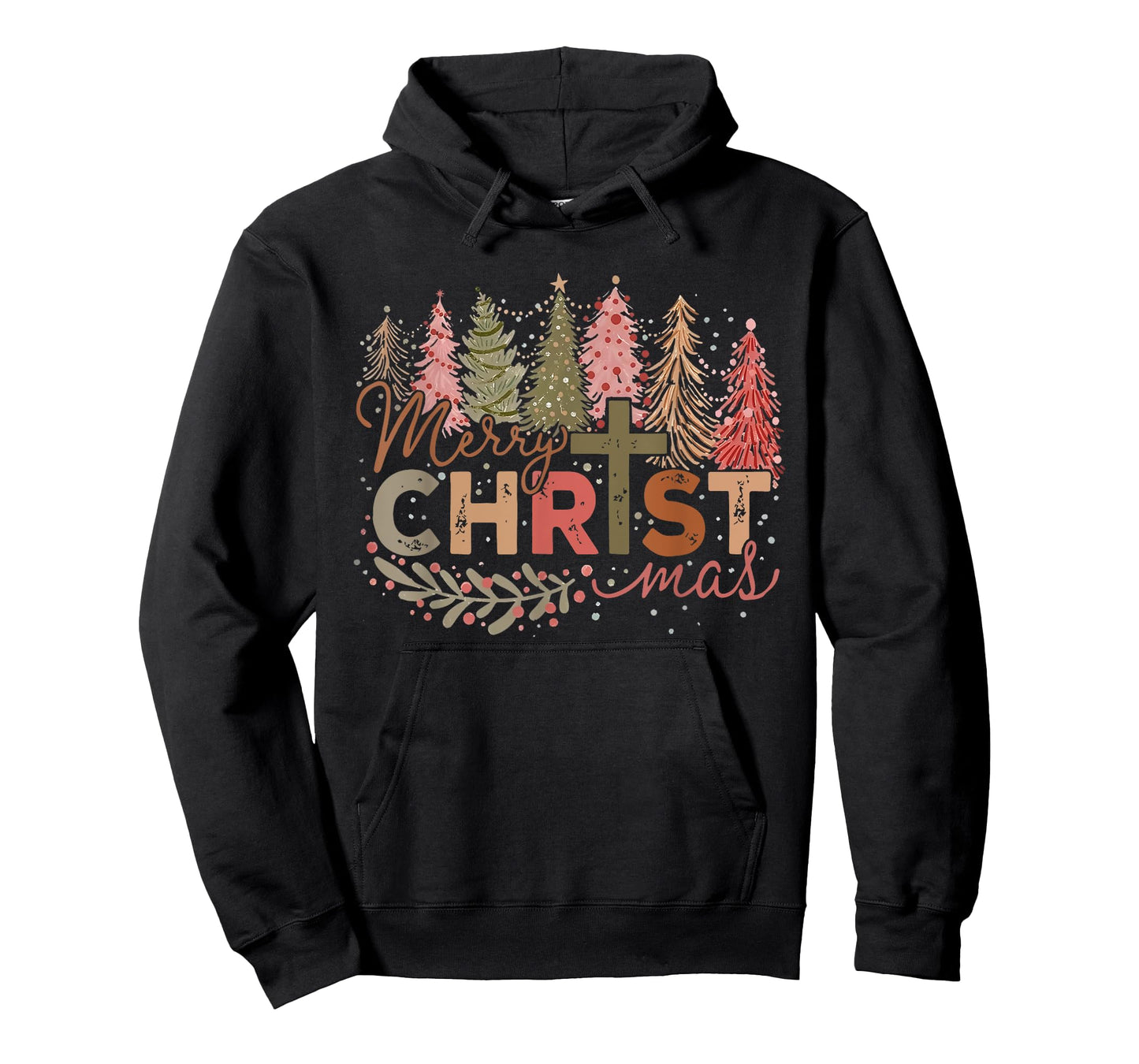 Merry Christ Mas Christian Jesus Christmas PJs Xmas Pajamas T-Shirt