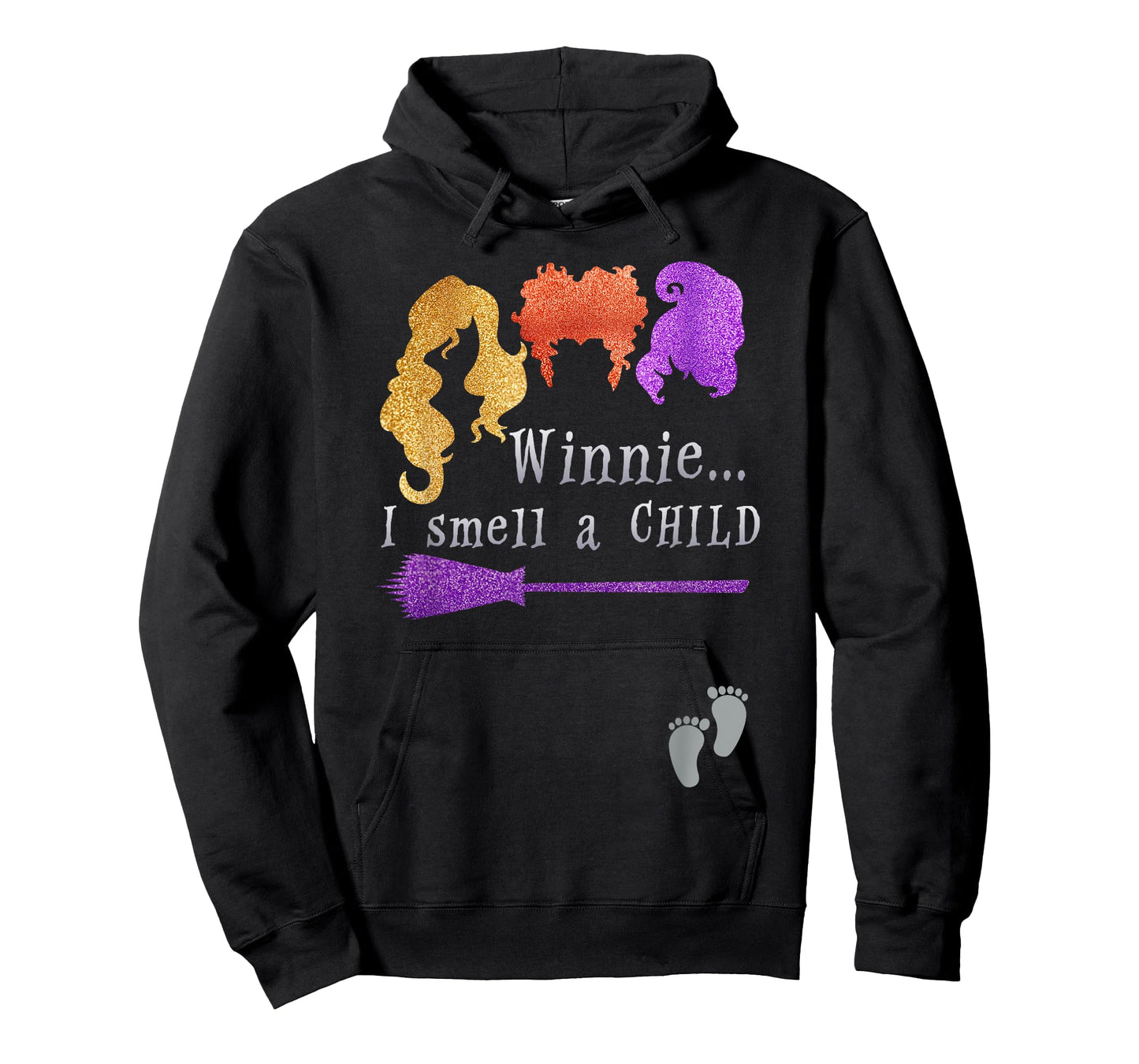 Pregnancy Halloween Costume For Women Winnie I Smell A Child T-Shirt