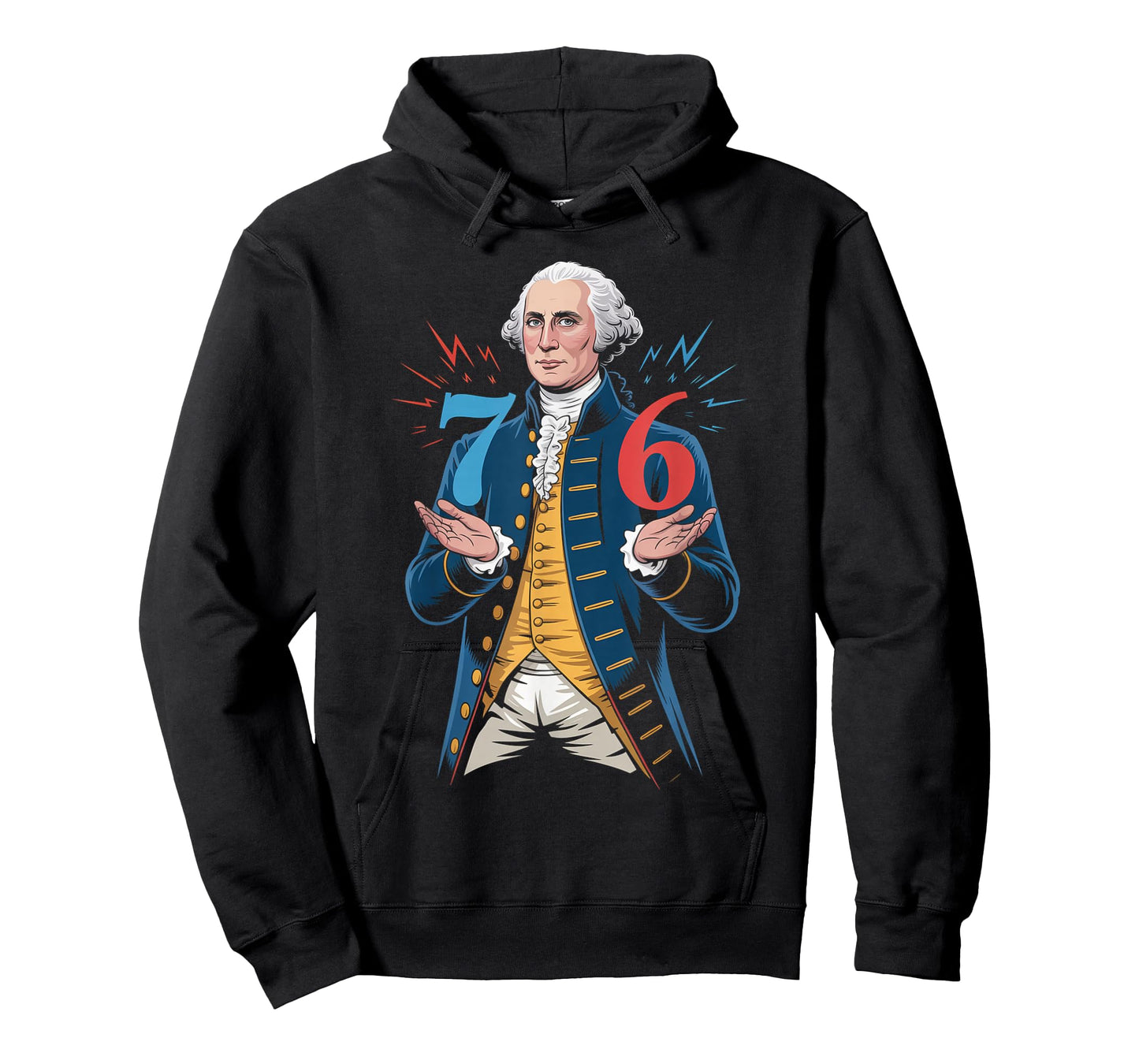 6-7 7-6 George Washington Seven Six Teacher American T-Shirt