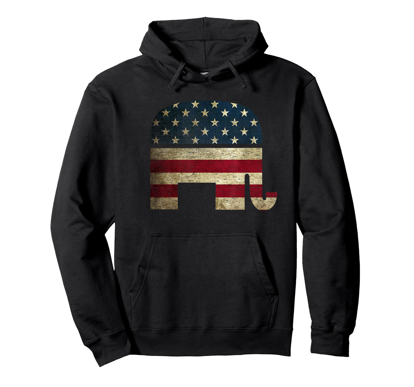 Patriotic Elephant Shirt American Flag USA Republican Party T-Shirt